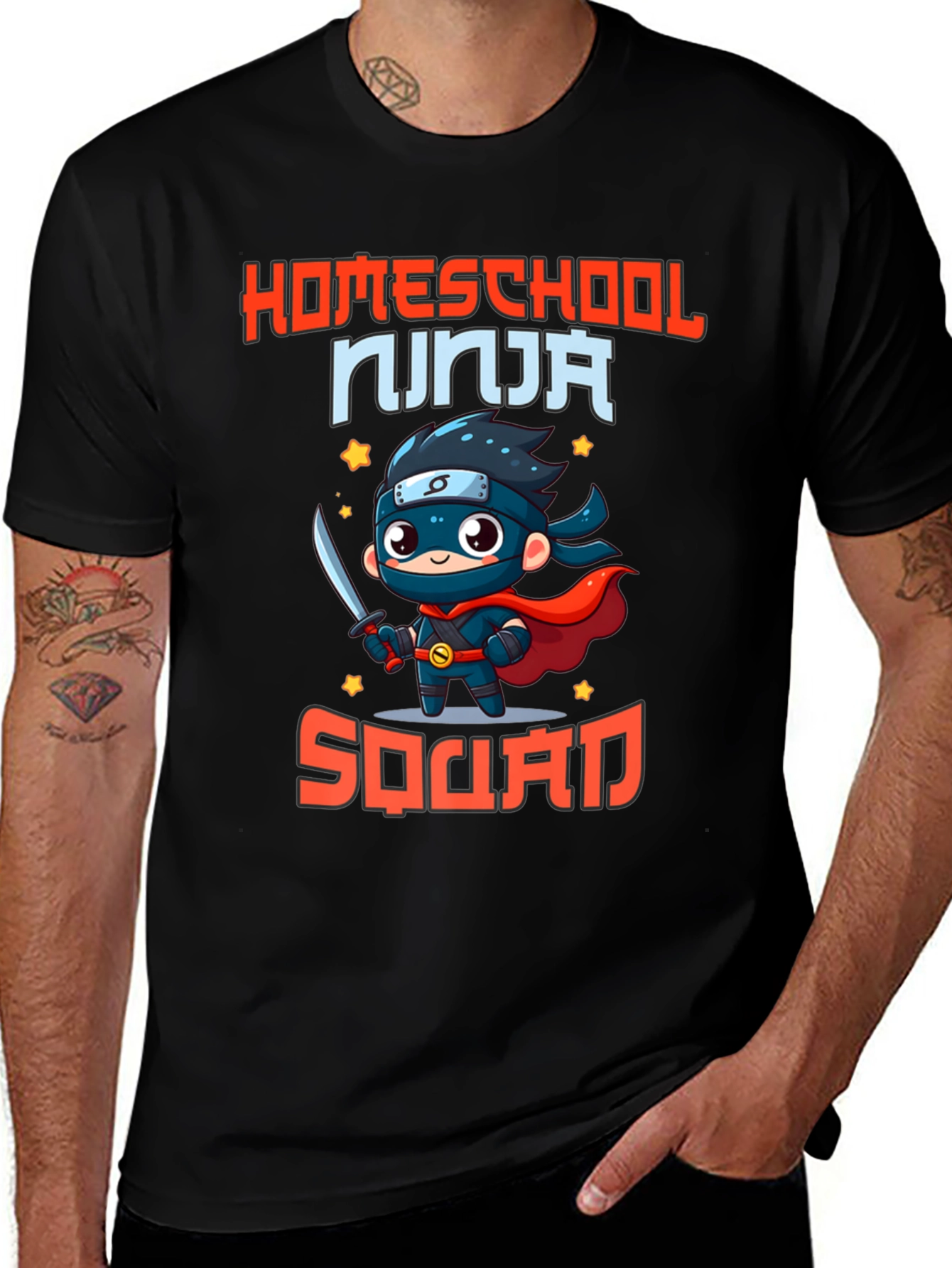 Homeschool Ninja Squad T-Shirt
