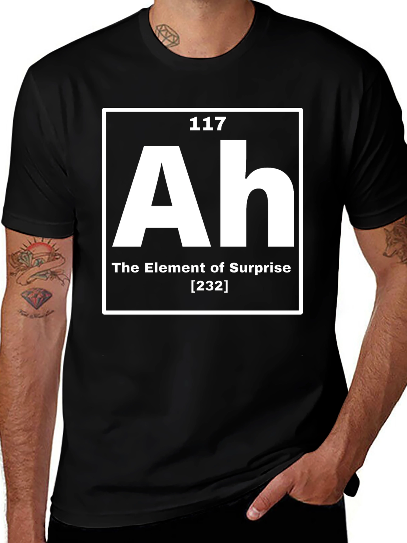 Variant 16 of Element of Surprise T-Shirt - Funny Science Tee