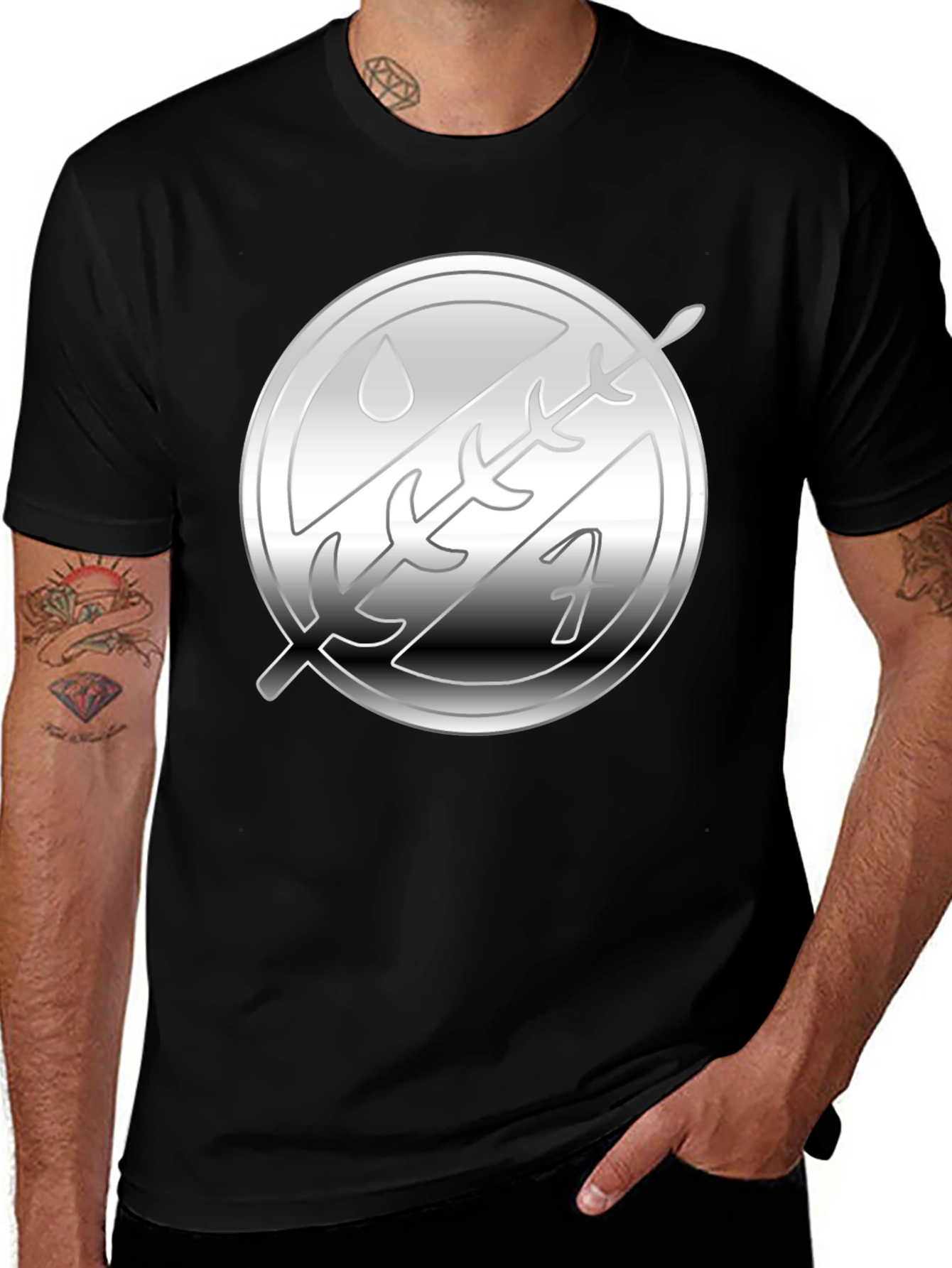 Mandalorian Symbol T-Shirt - Bounty Hunter Crew