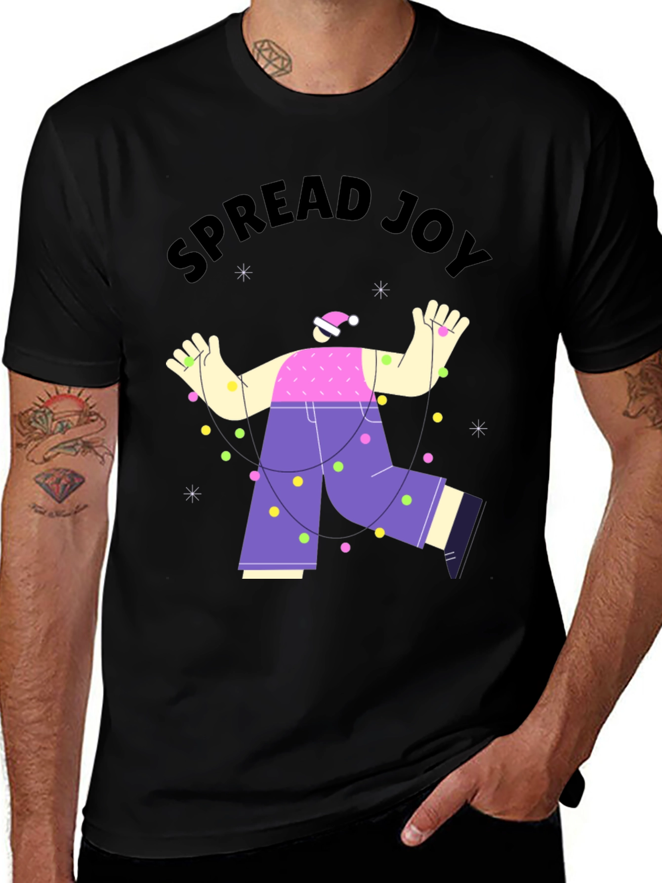 Variant 19 of Spread Joy Holiday T-Shirt - Unisex Christmas Tee