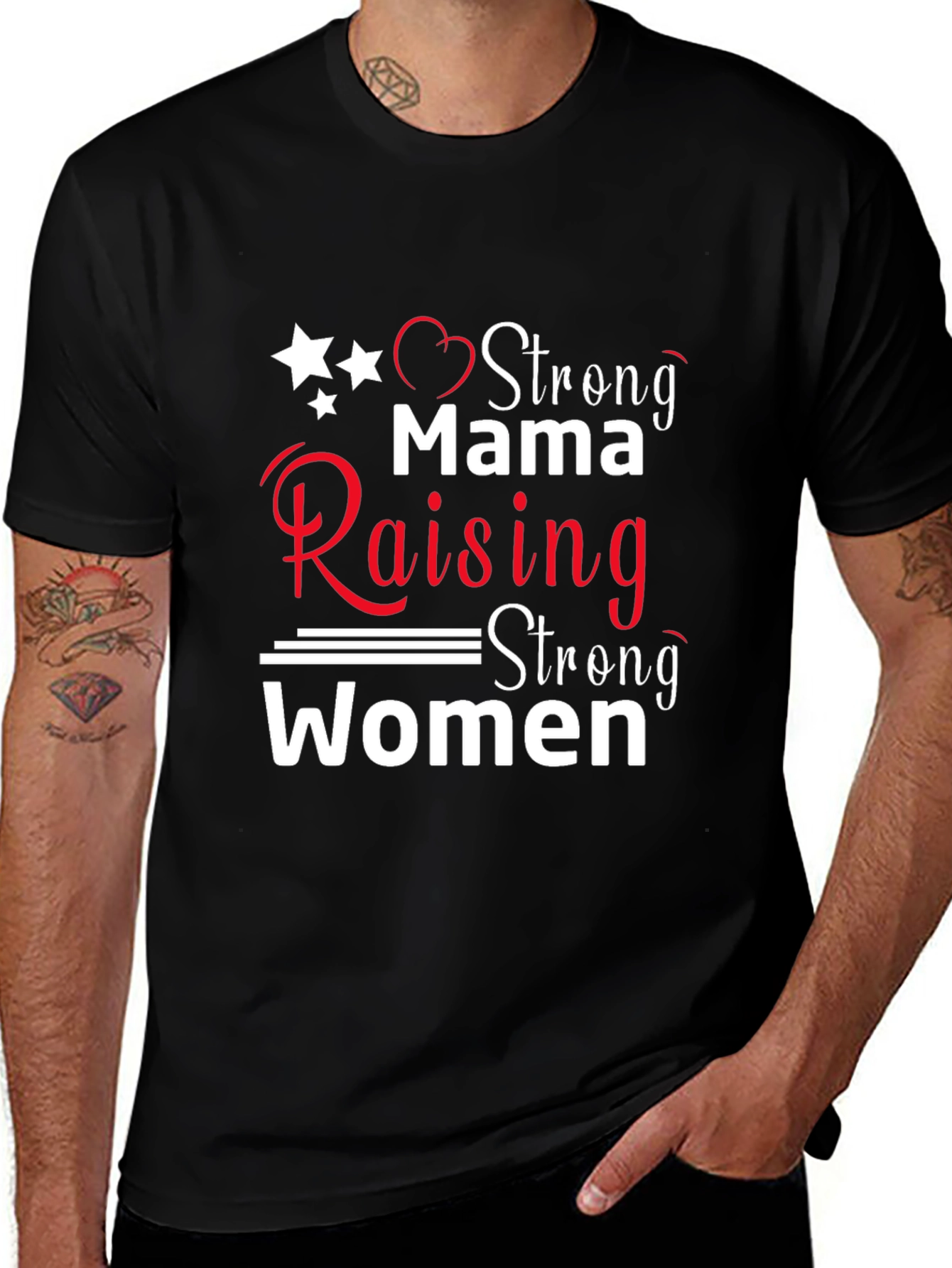 Variant 27 of Strong Mama Raising Strong Women T-Shirt