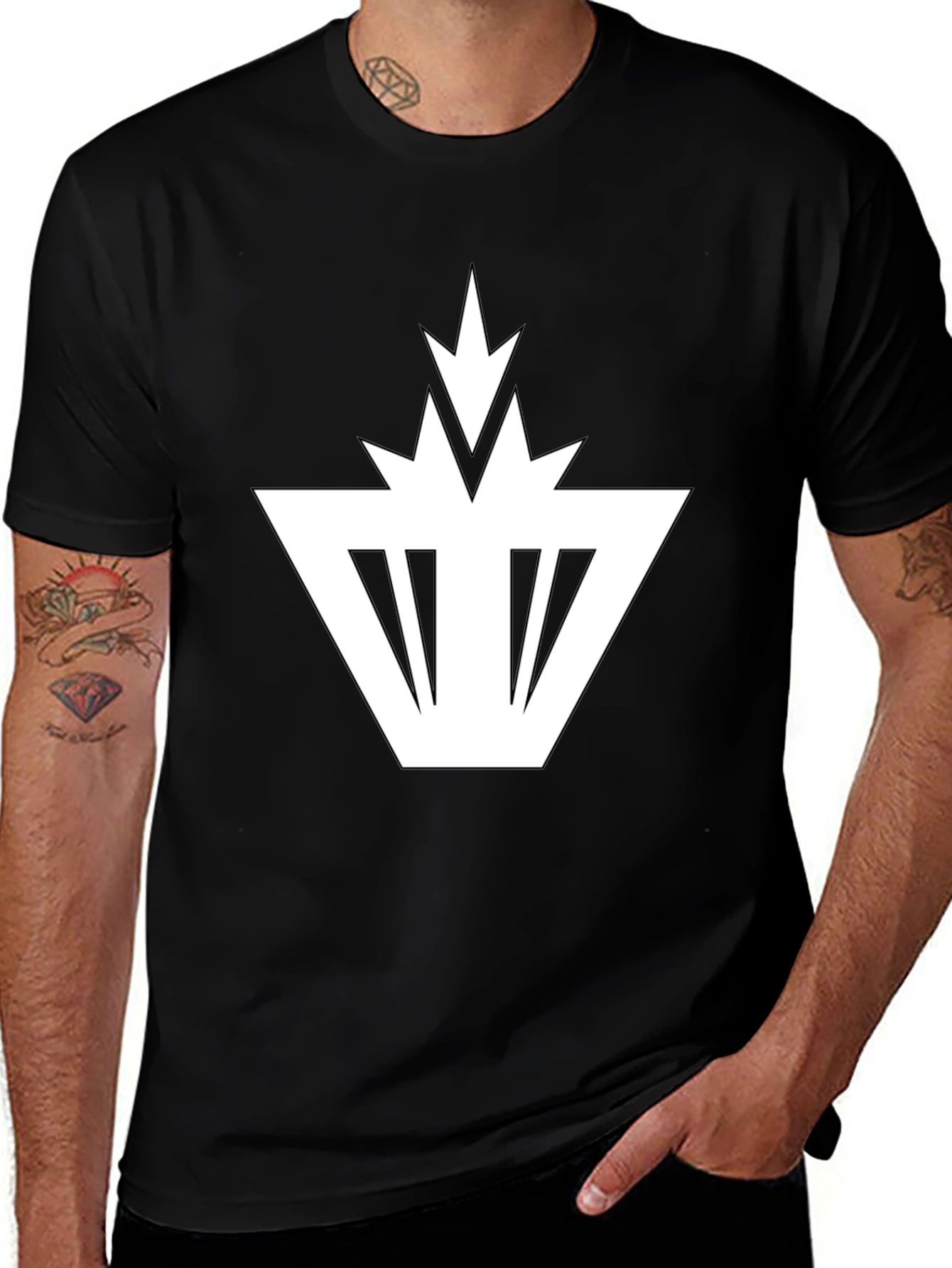 Variant 13 of Bold Graphic Tee: Modern Symbol Design