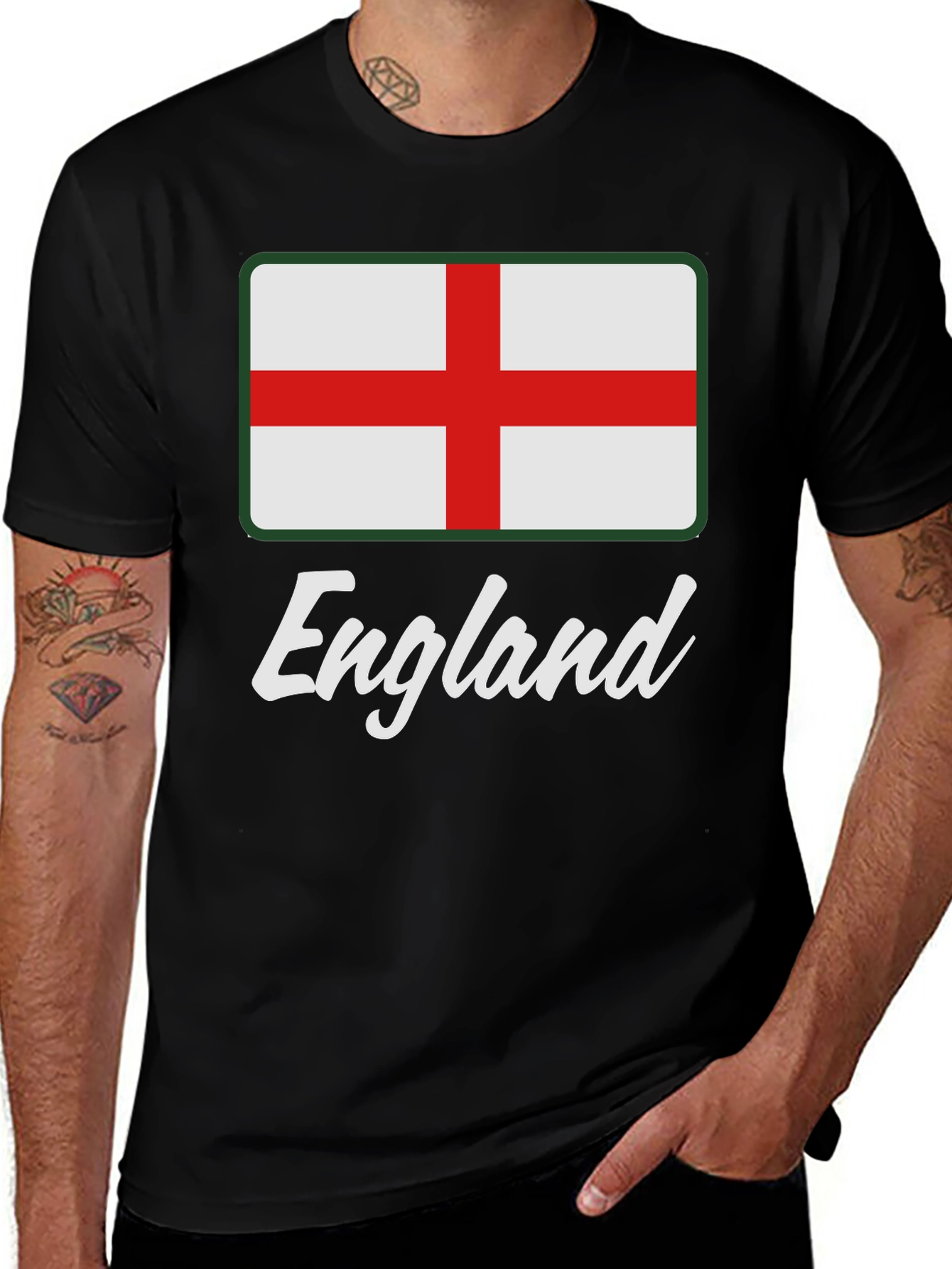 Variant 22 of England Flag Graphic T-Shirt