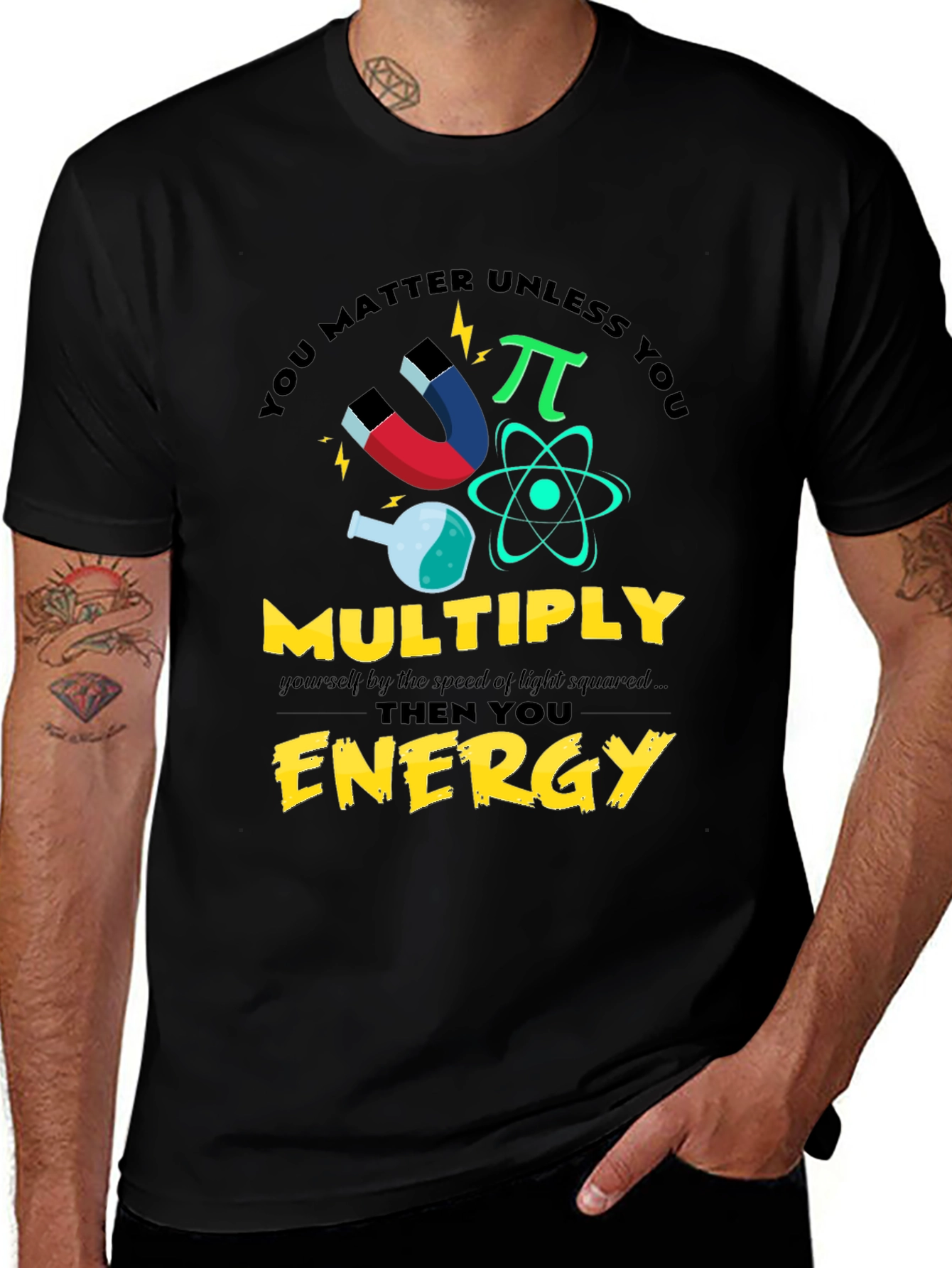 Variant 17 of You Matter Unless You Multiply Energy T-Shirt