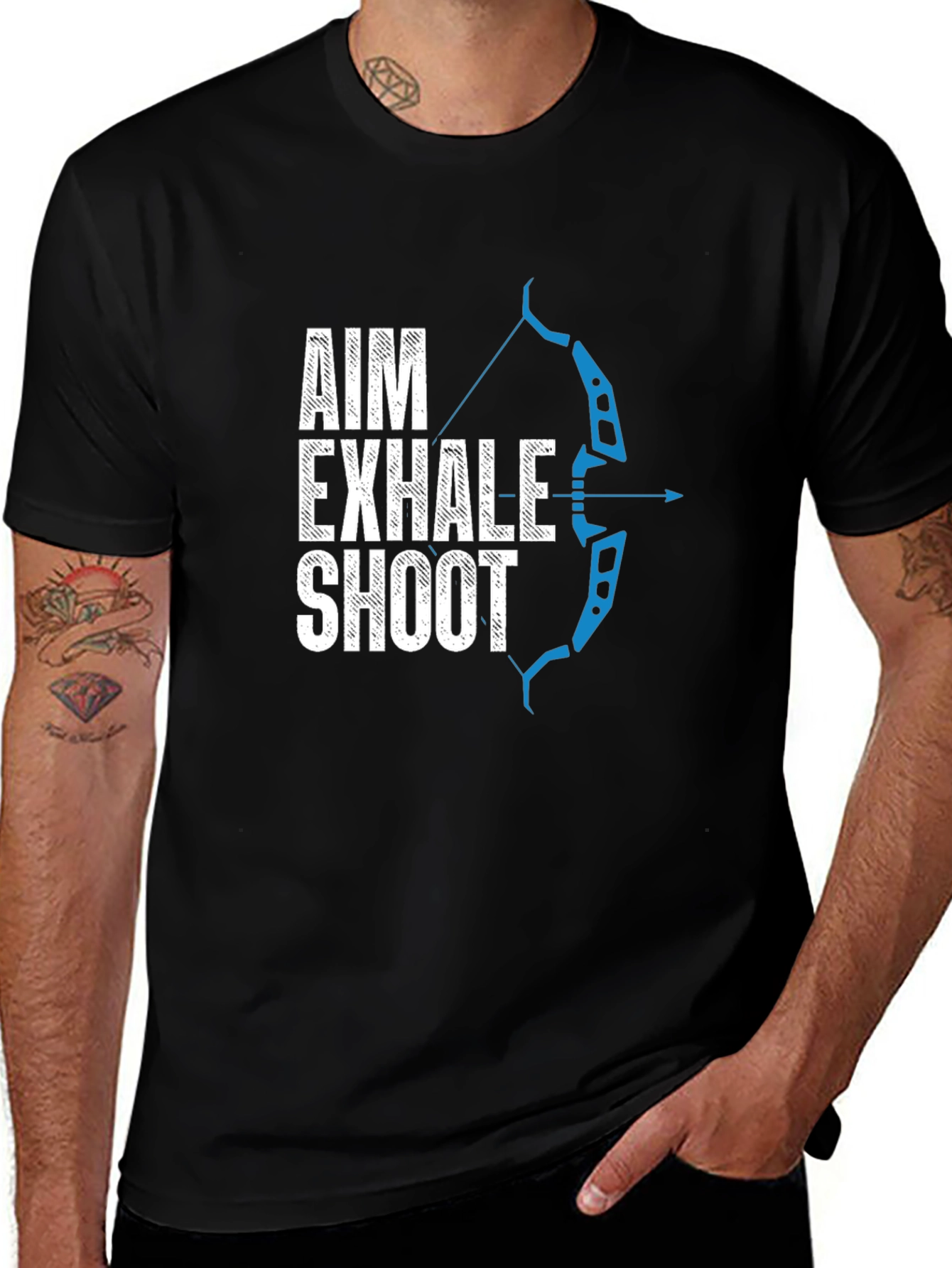 Variant 21 of Archery Aim Exhale Shoot T-Shirt