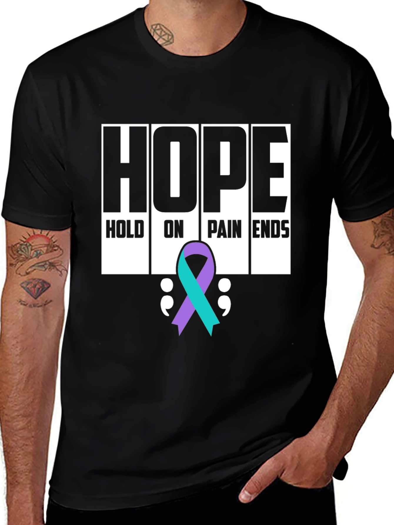Variant 25 of HOPE Suicide Prevention T-Shirt