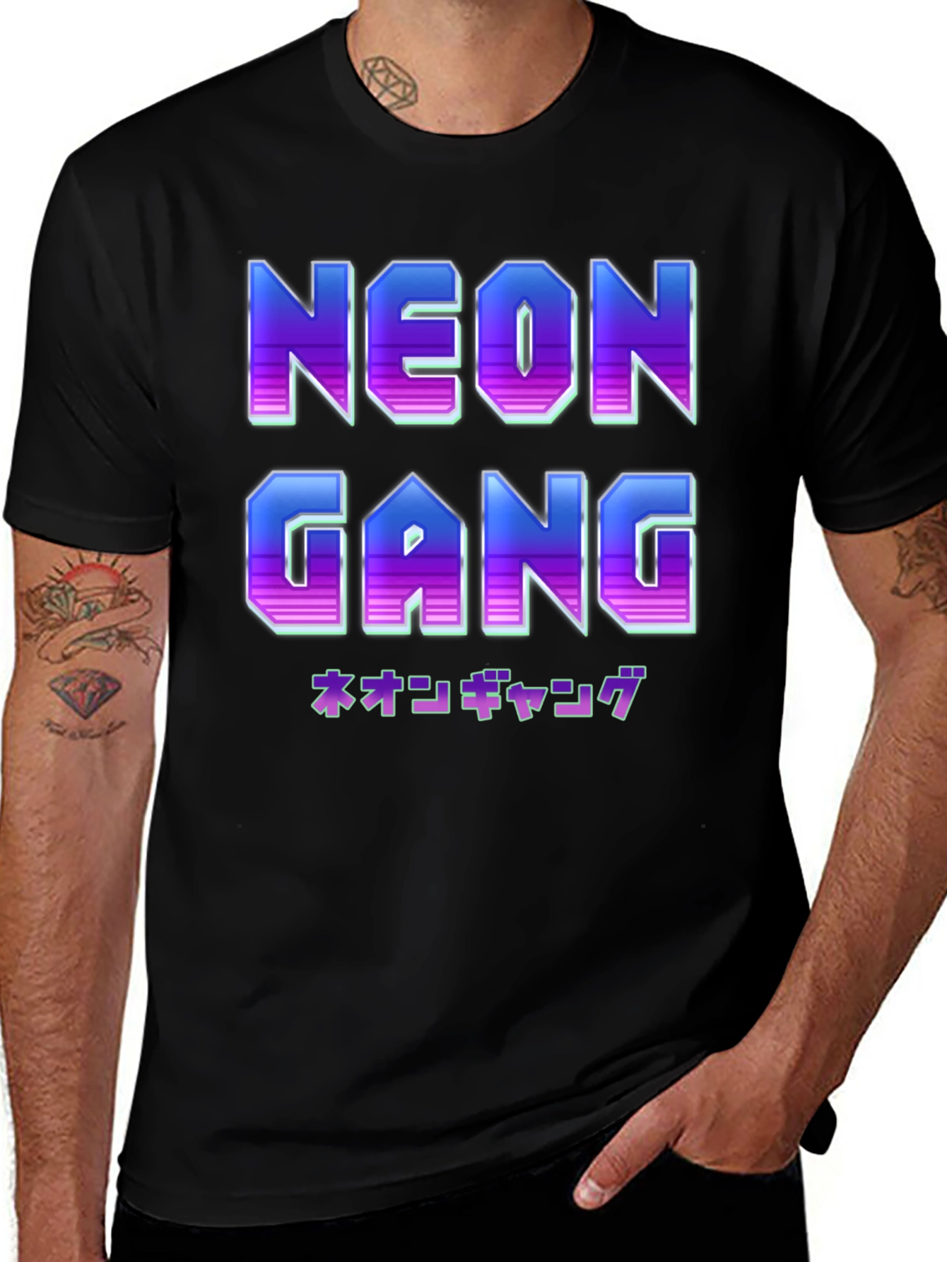Variant 14 of Neon Gang Graphic T-Shirt