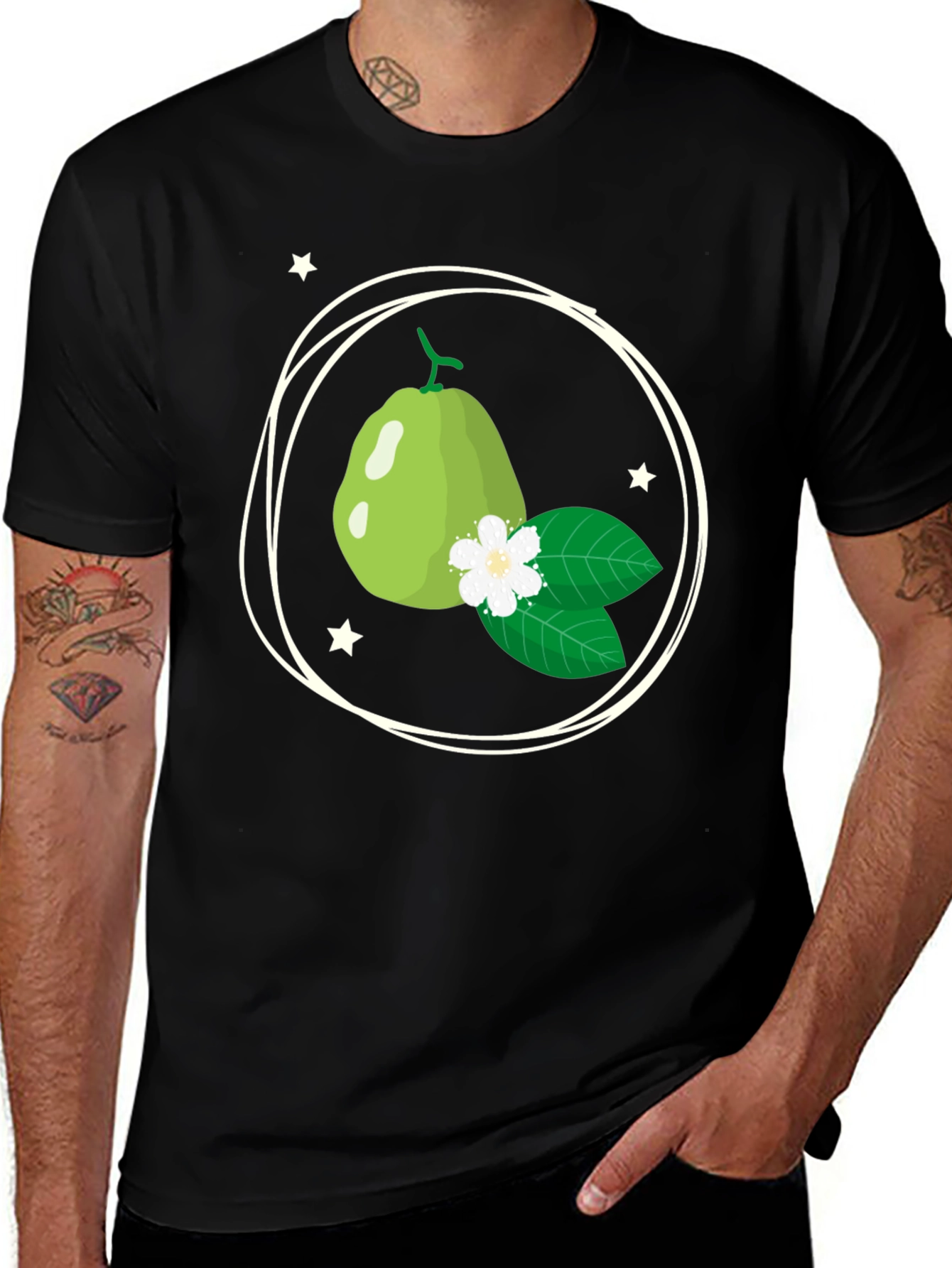 Variant 22 of Guava Fruit Graphic T-Shirt
