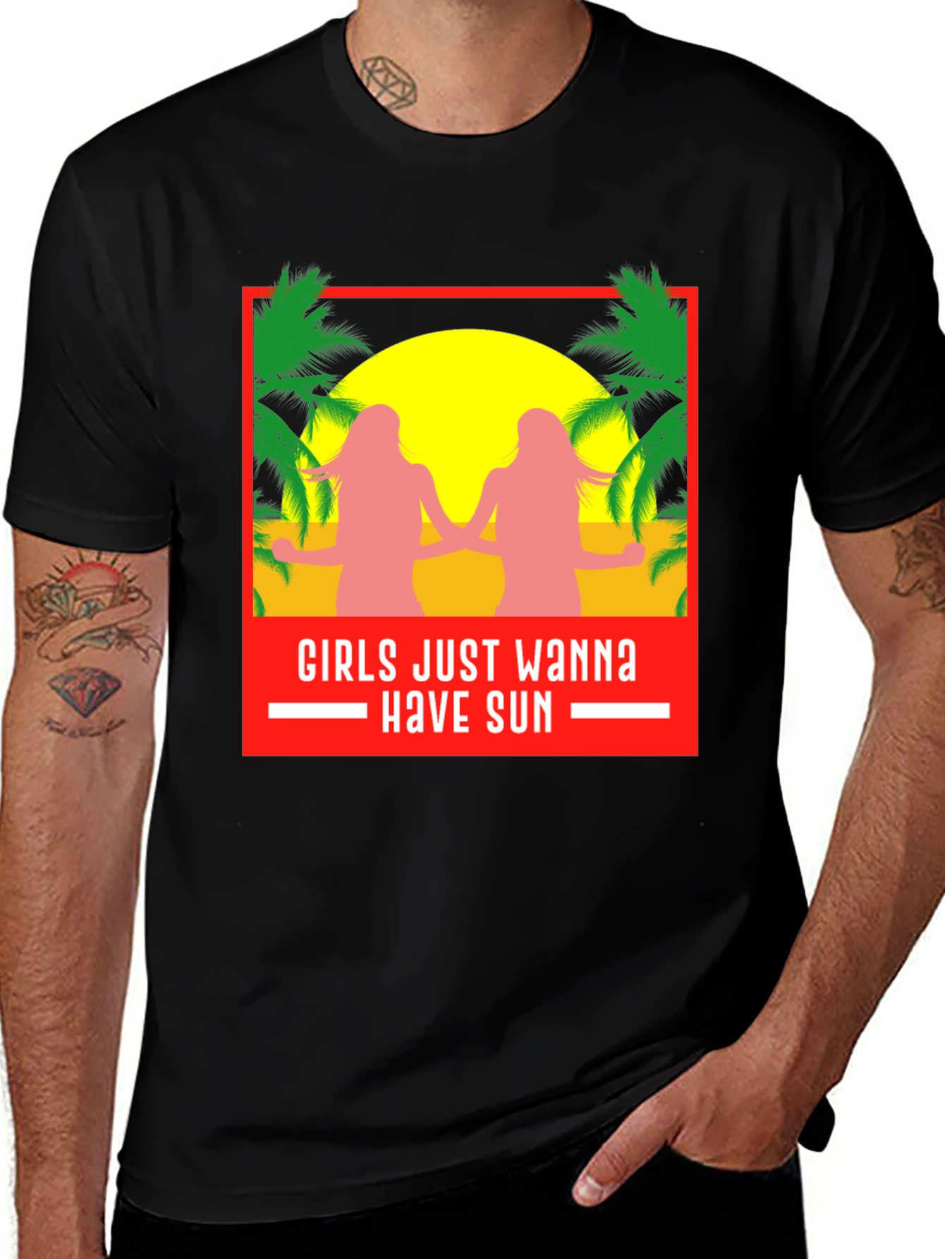 Variant 3 of Girls Just Wanna Have Sun T-Shirt