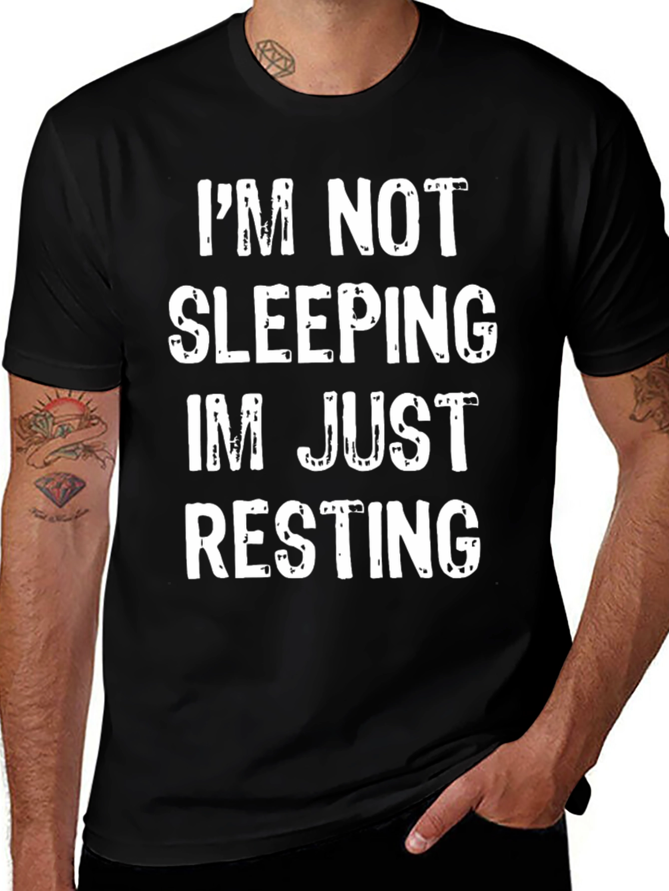 Variant 17 of I'm Not Sleeping, I'm Just Resting Funny T-Shirt