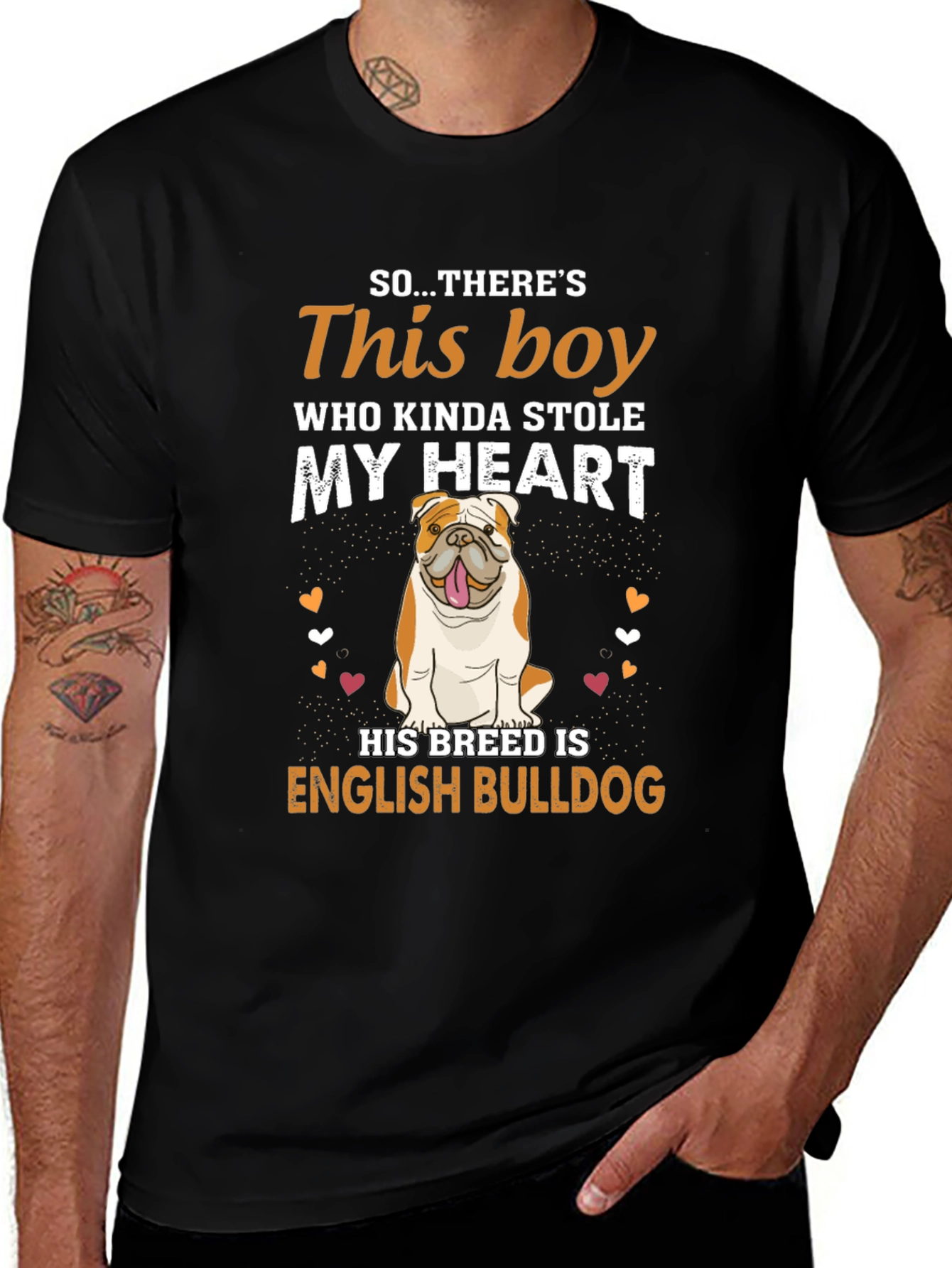 English Bulldog Lover T-Shirt