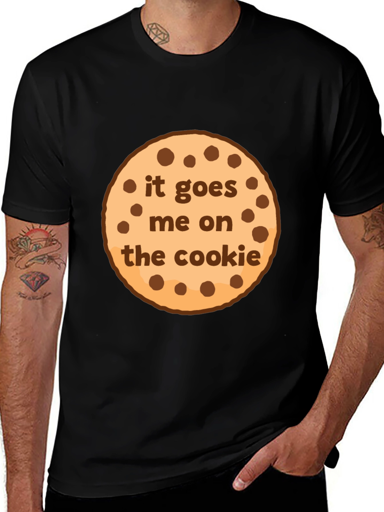Variant 7 of Cookie Monster T-Shirt - It Goes Me On