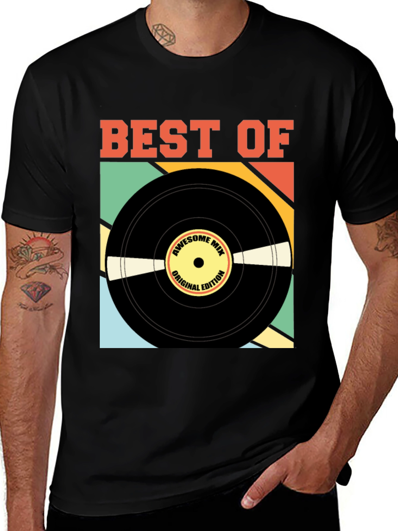 Variant 8 of Best Of Vinyl Record Graphic Tee