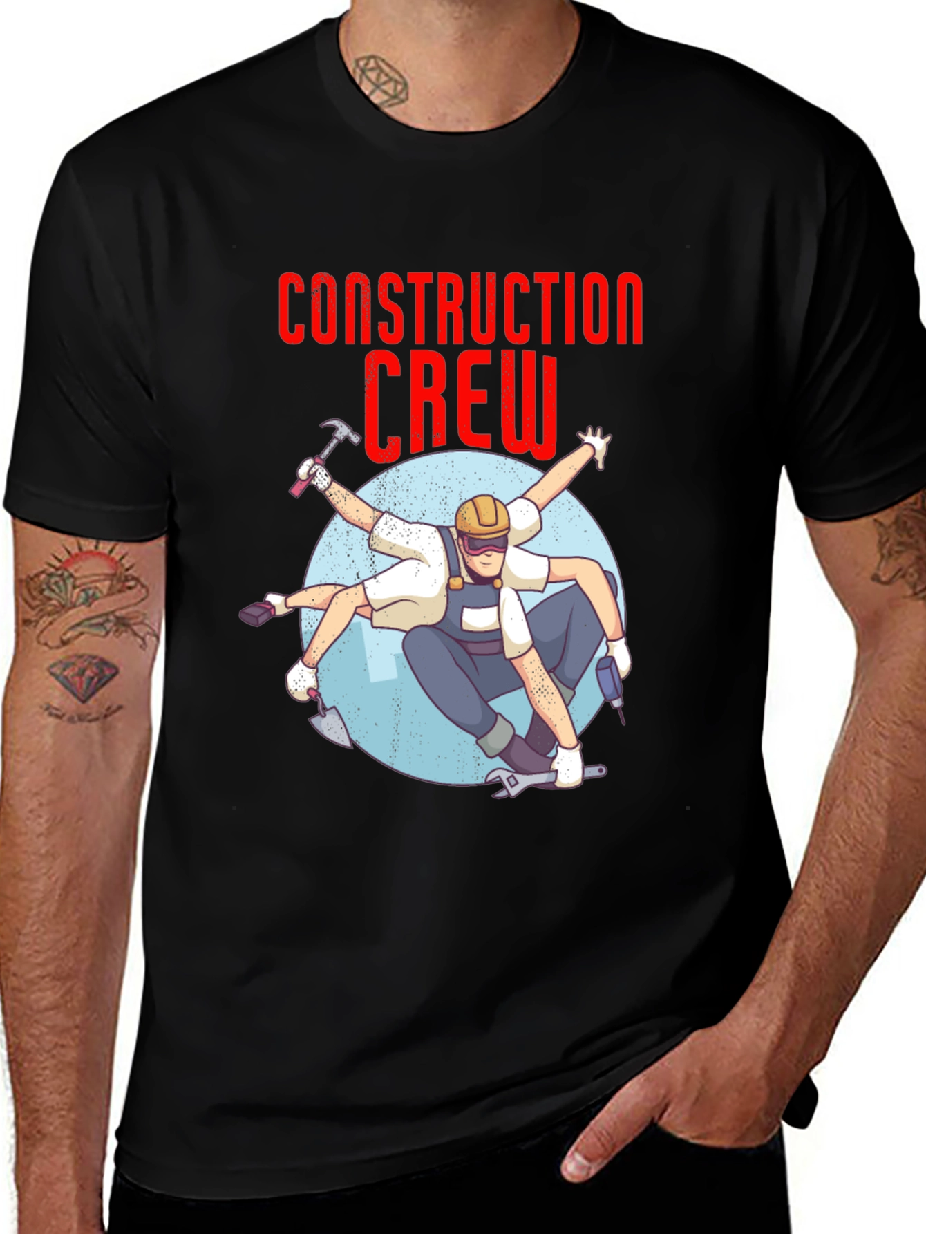 Variant 28 of Construction Crew Graphic Tee