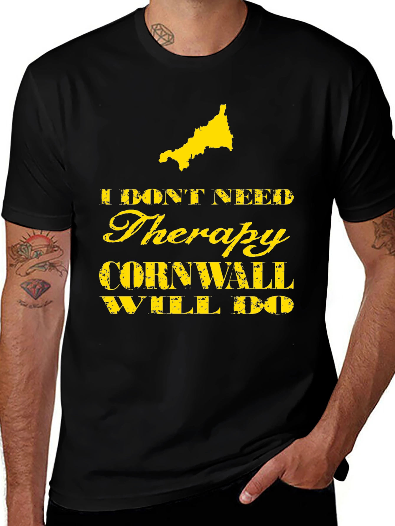 Funny Cornwall Therapy T-Shirt