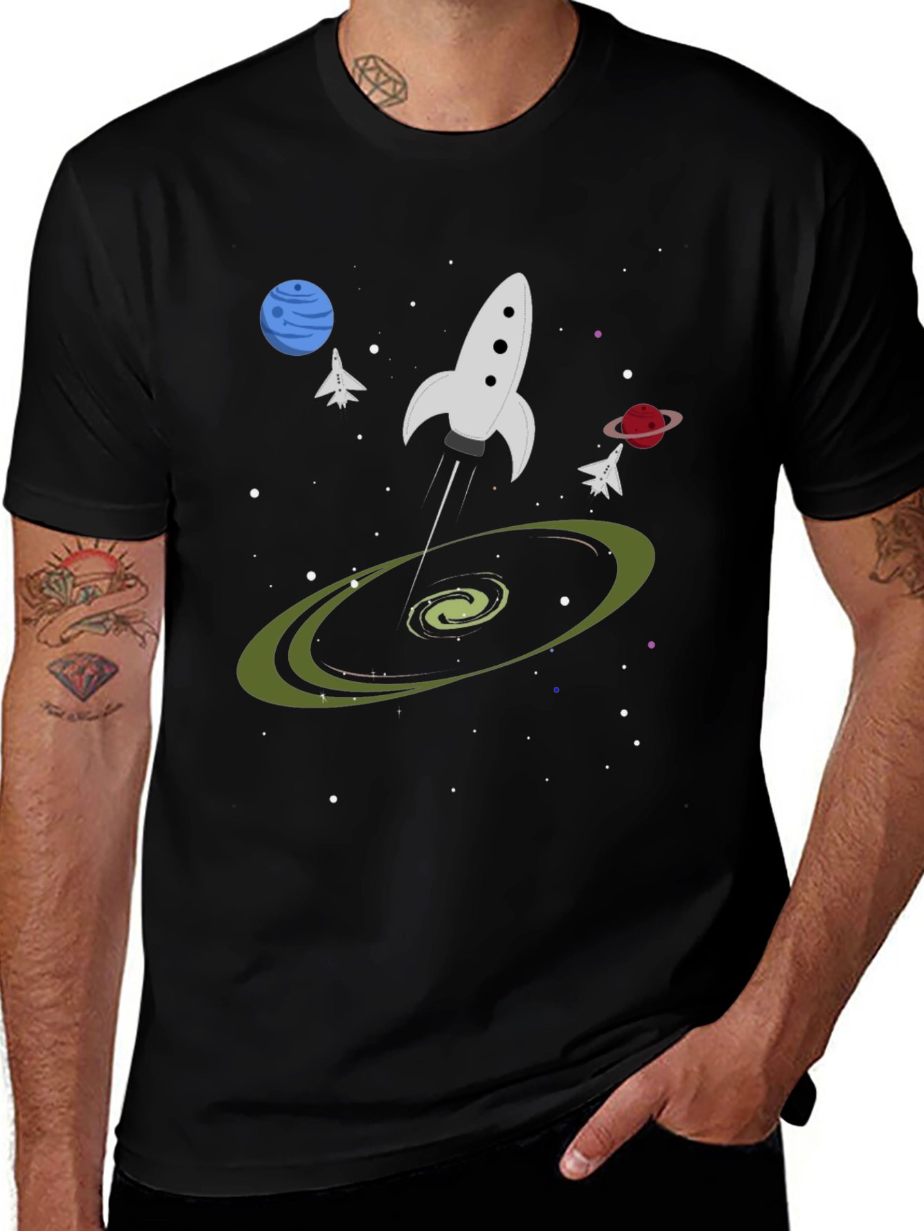 Variant 27 of Space Adventure Graphic T-Shirt