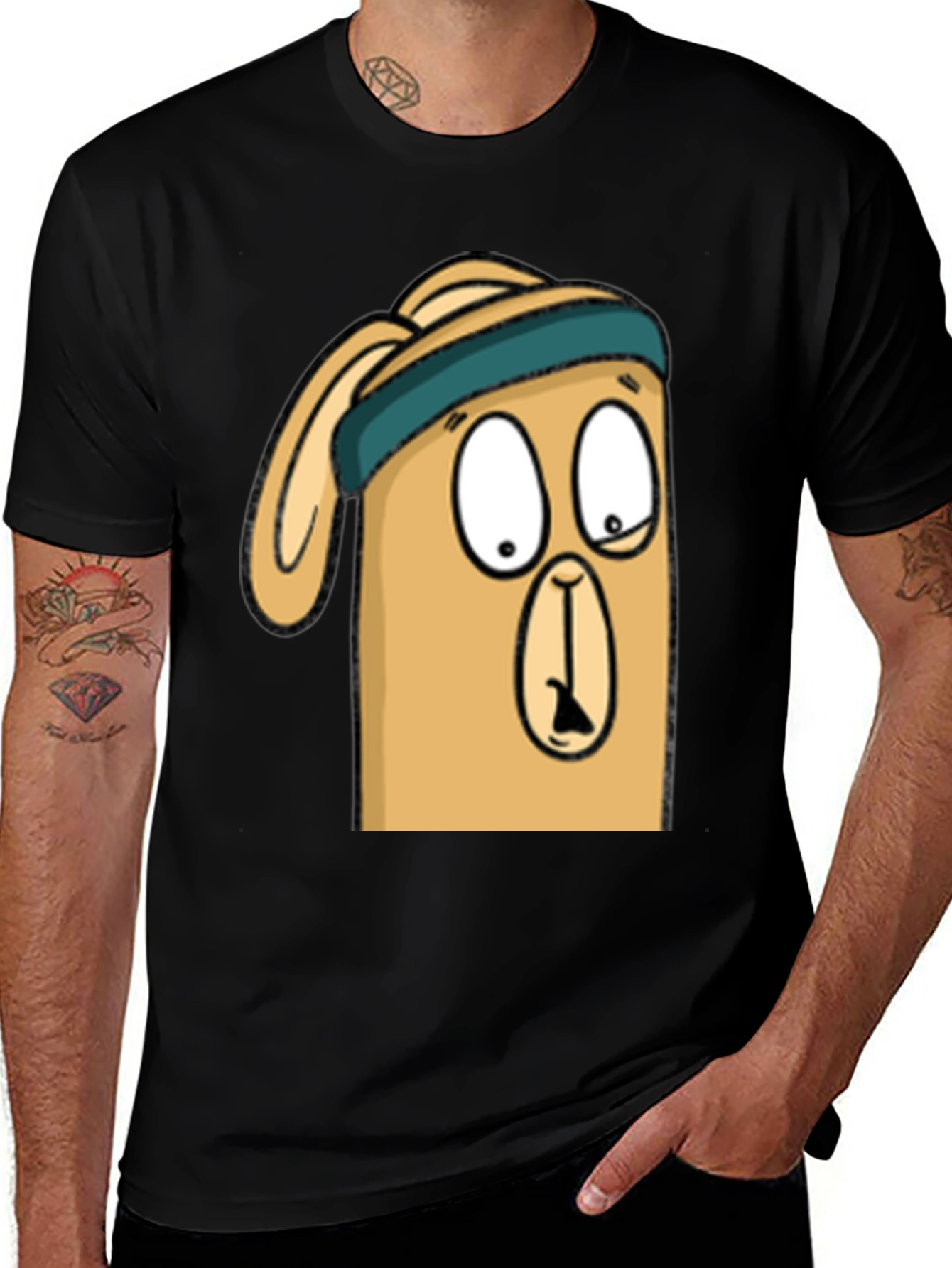 Variant 13 of Cartoon Character Graphic Print T-Shirt