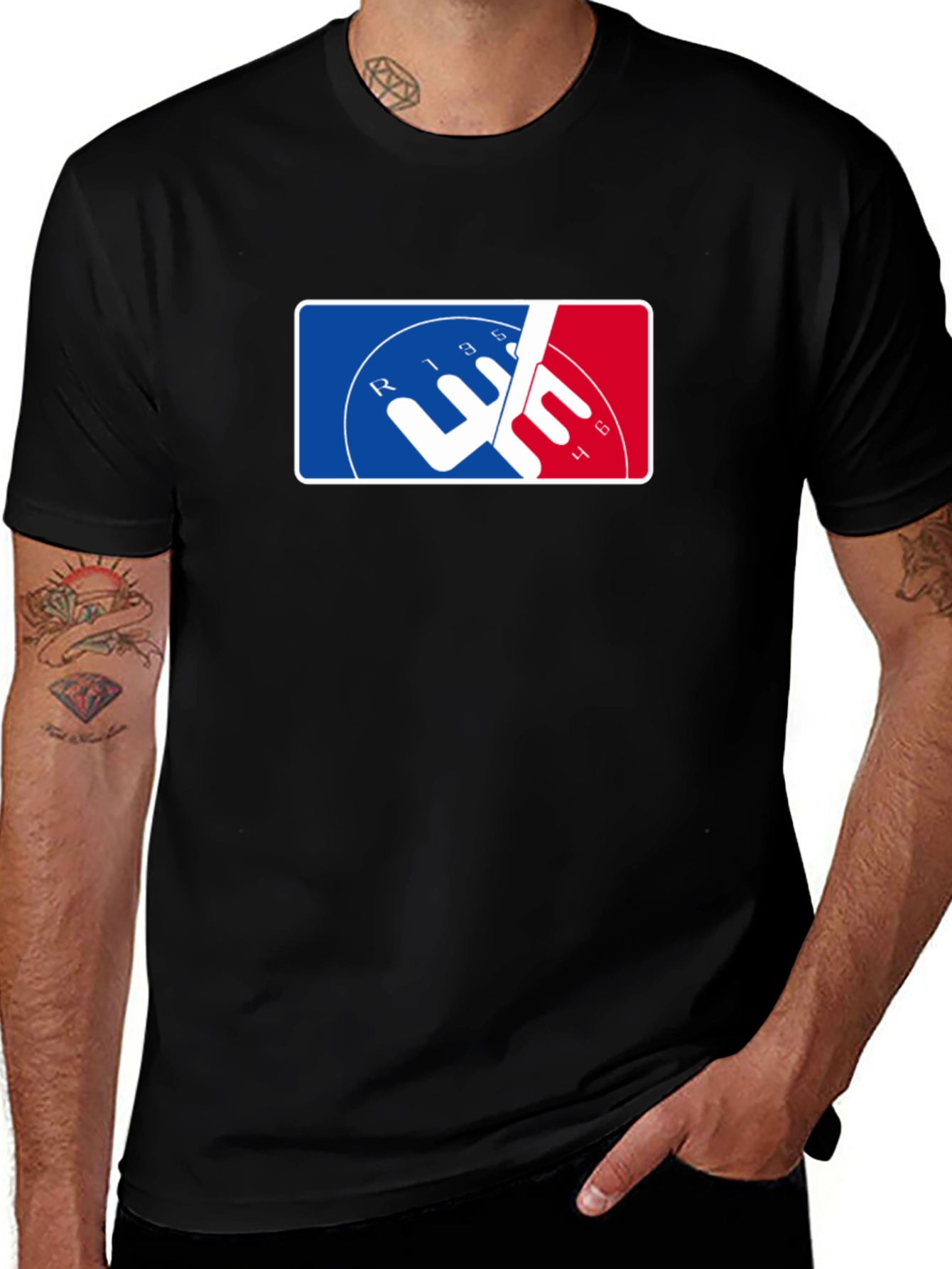 Variant 19 of Manual Shift Car Enthusiast T-Shirt