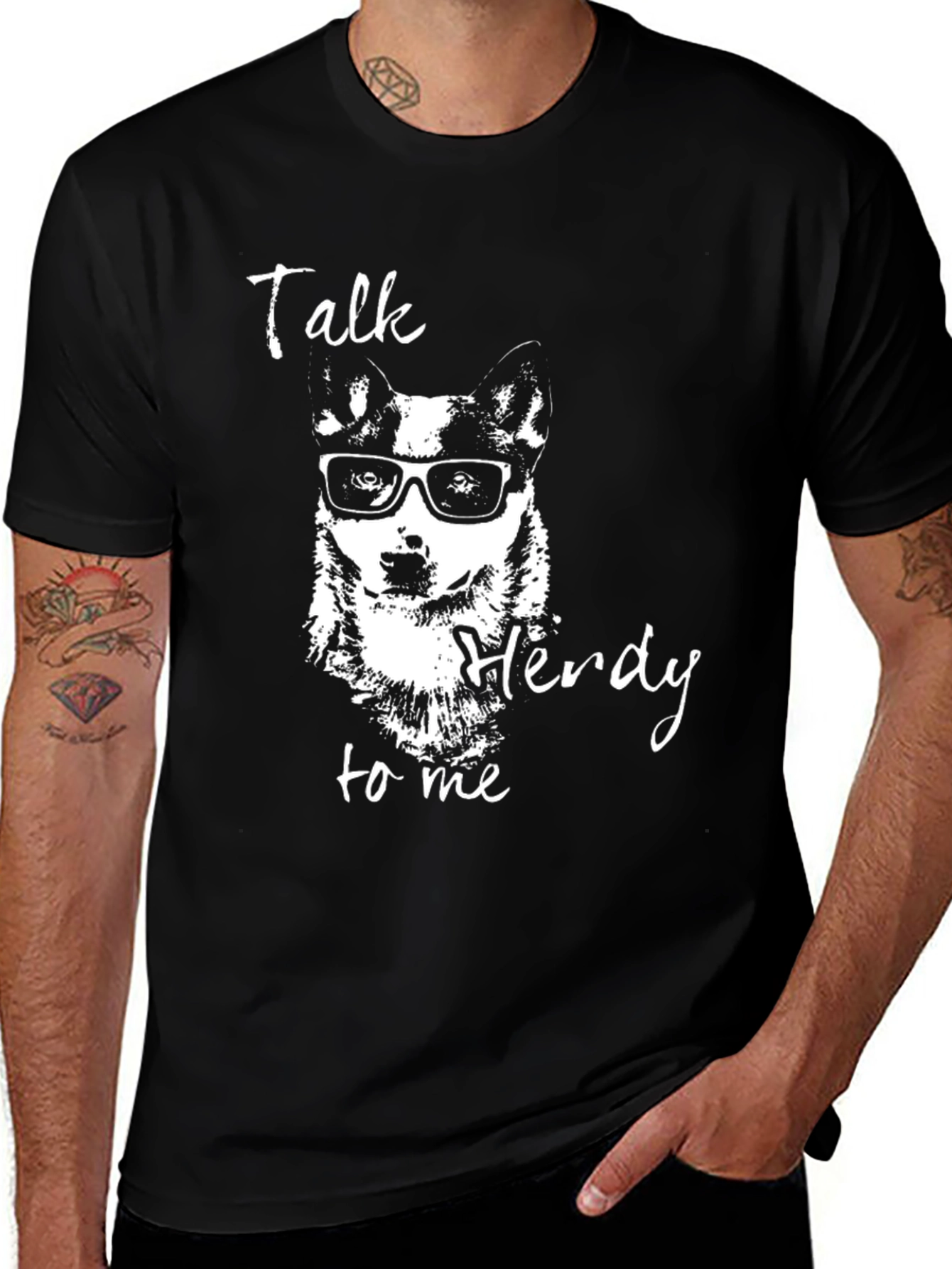Variant 28 of Talk Herdy To Me Graphic Tee