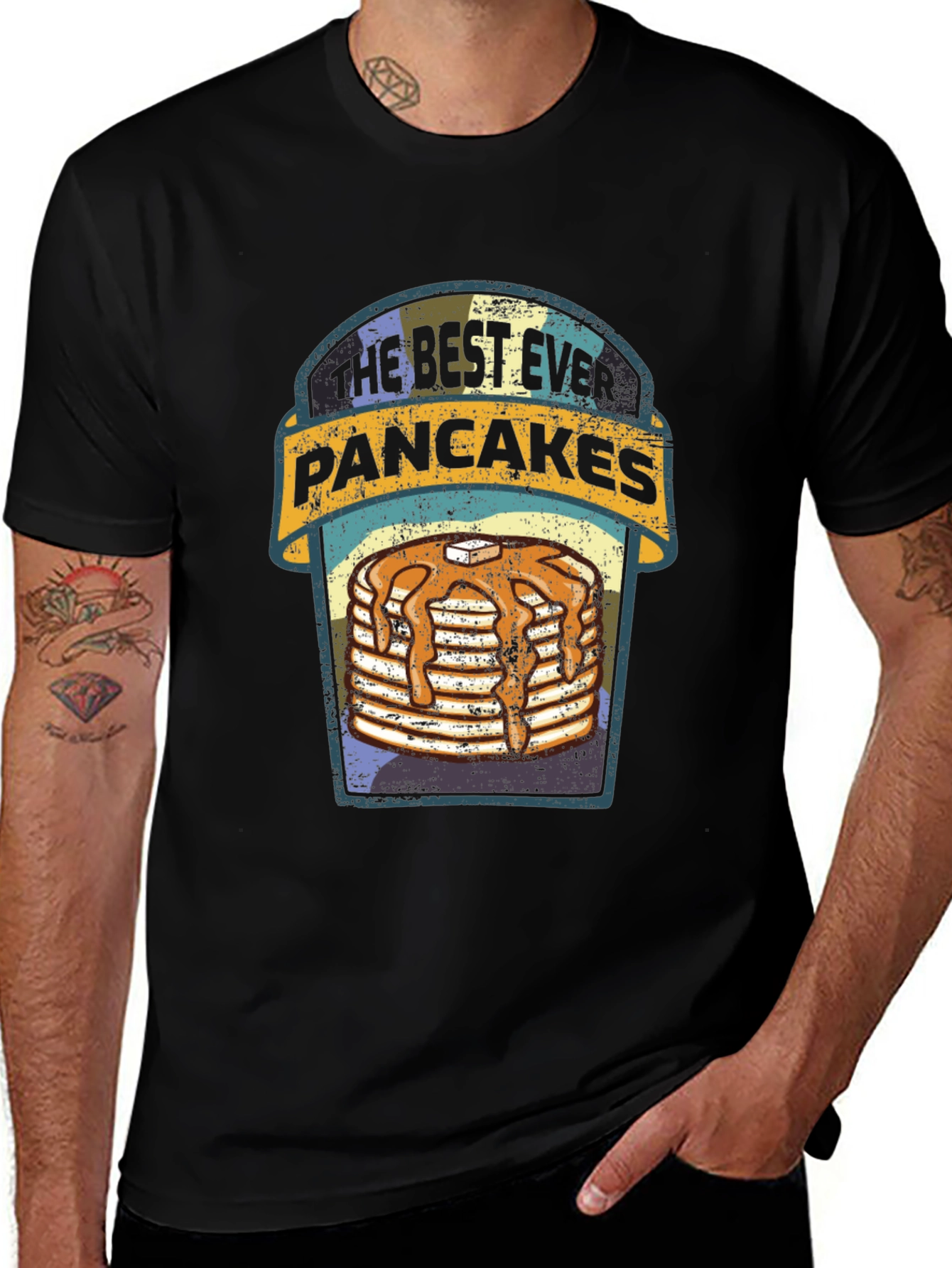 Variant 23 of Best Ever Pancakes Graphic T-Shirt
