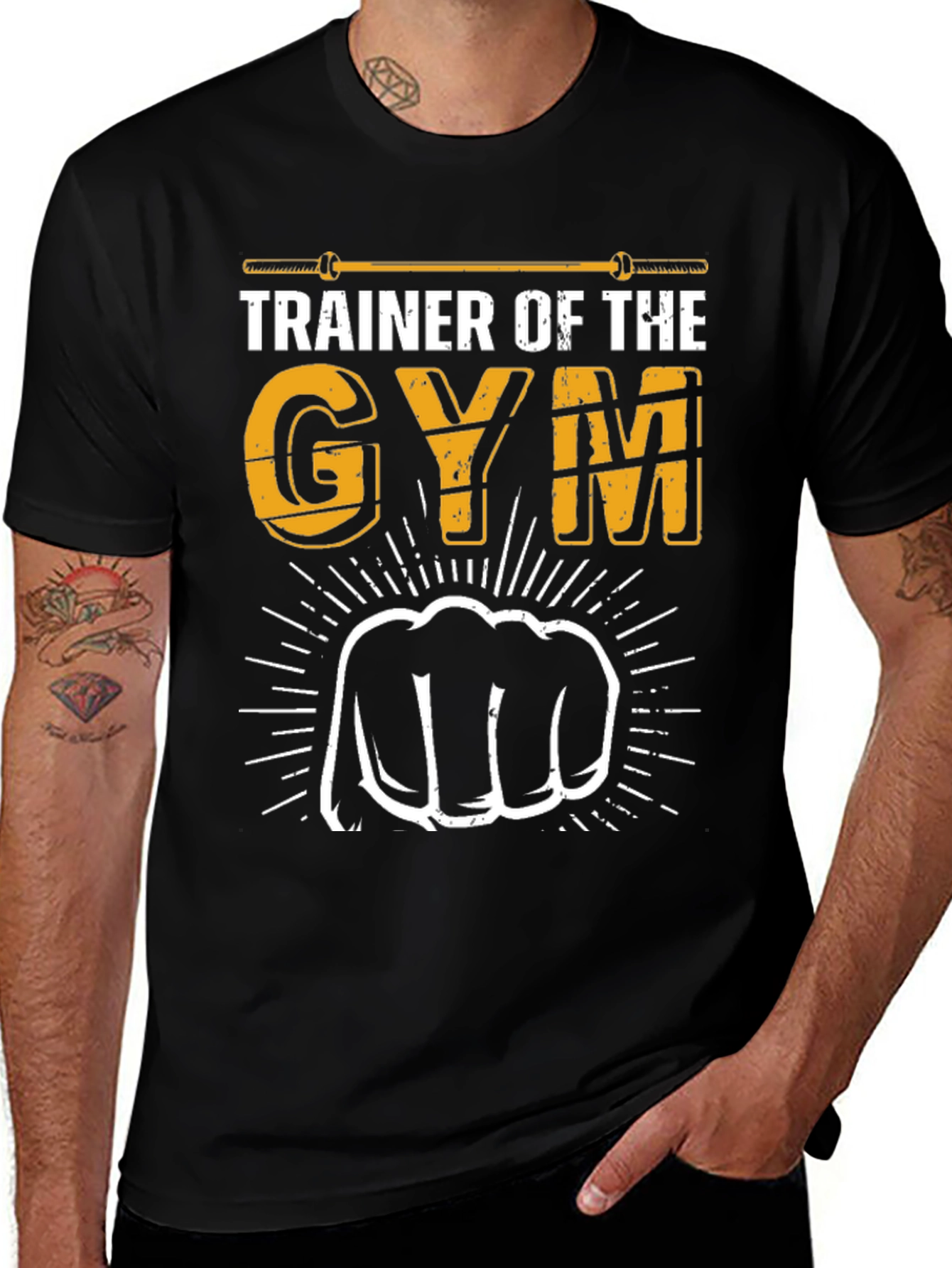 Variant 8 of Trainer of the Gym Graphic Tee