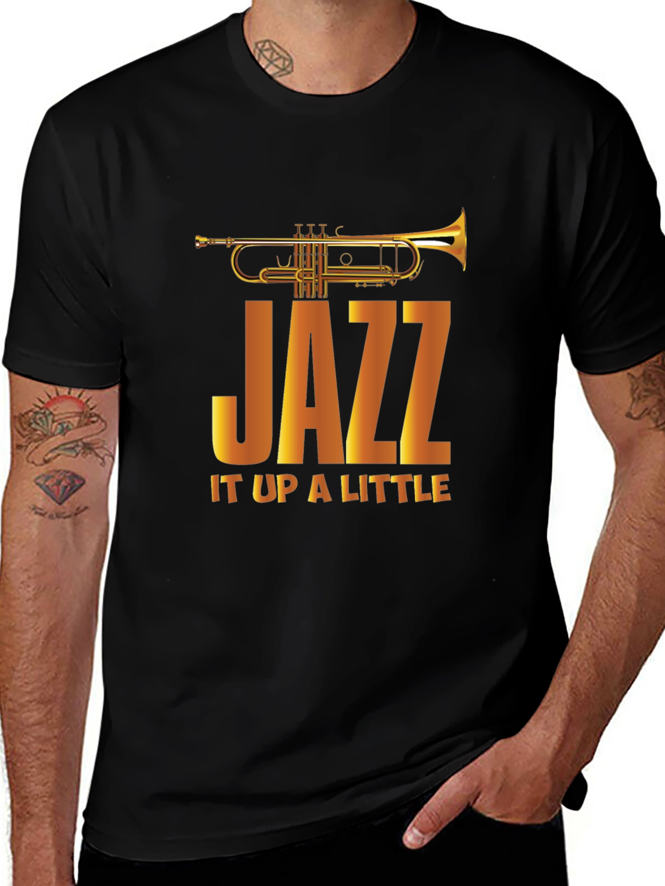 Variant 5 of JAZZ It Up A Little Graphic T-Shirt