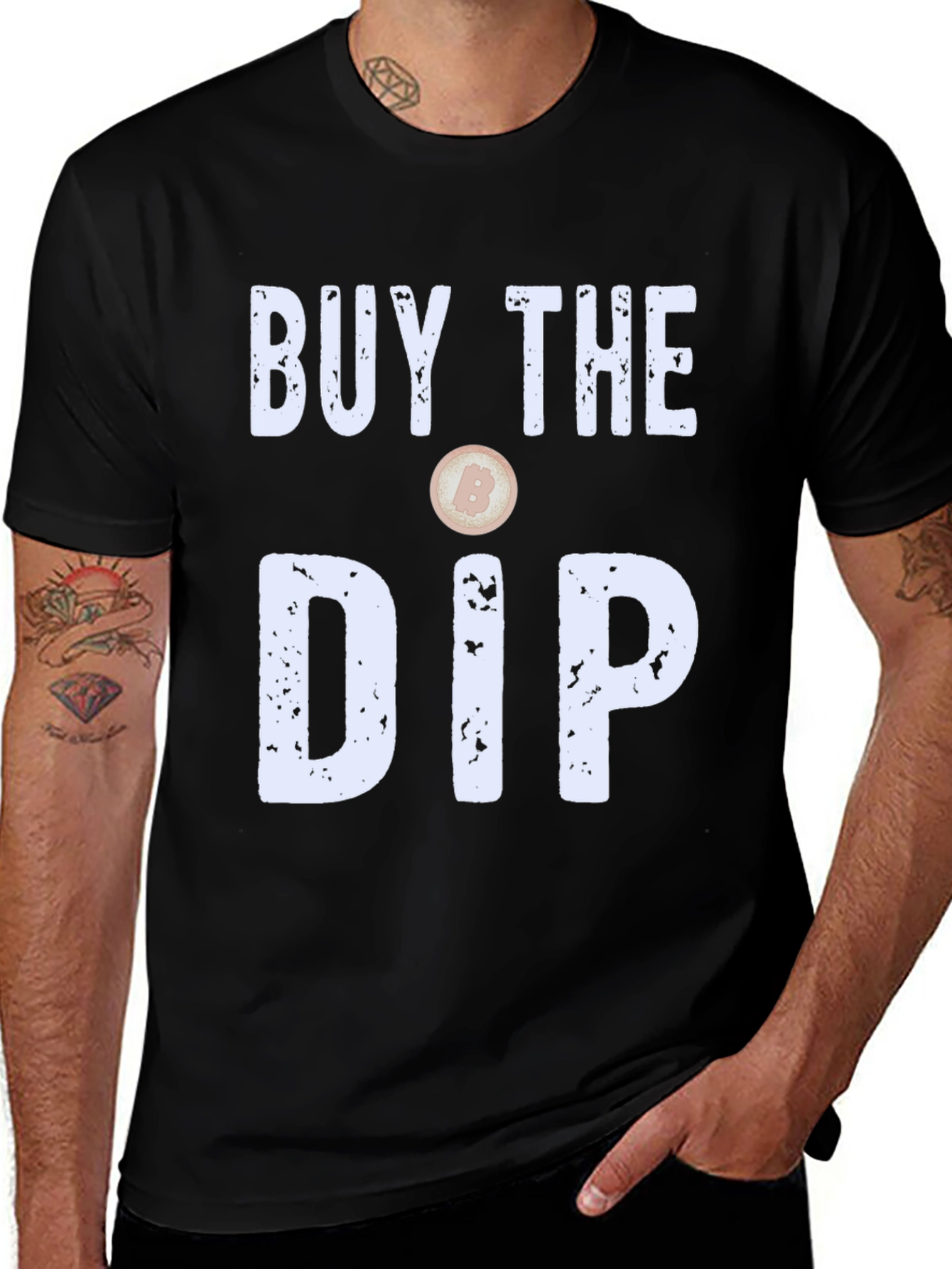 Buy the Dip Bitcoin Crypto T-Shirt