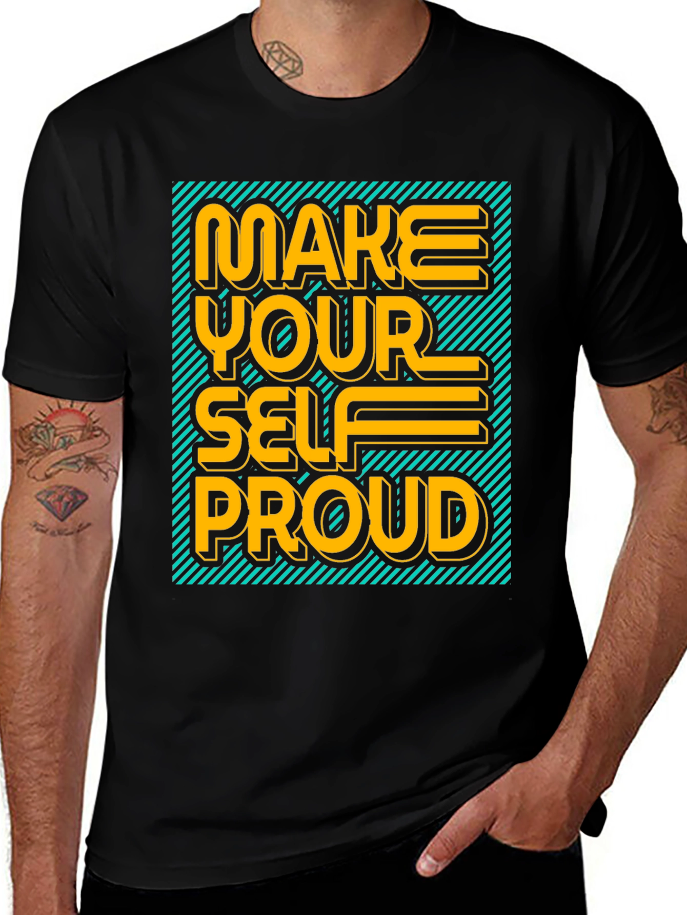 Variant 21 of Make Yourself Proud Graphic Tee