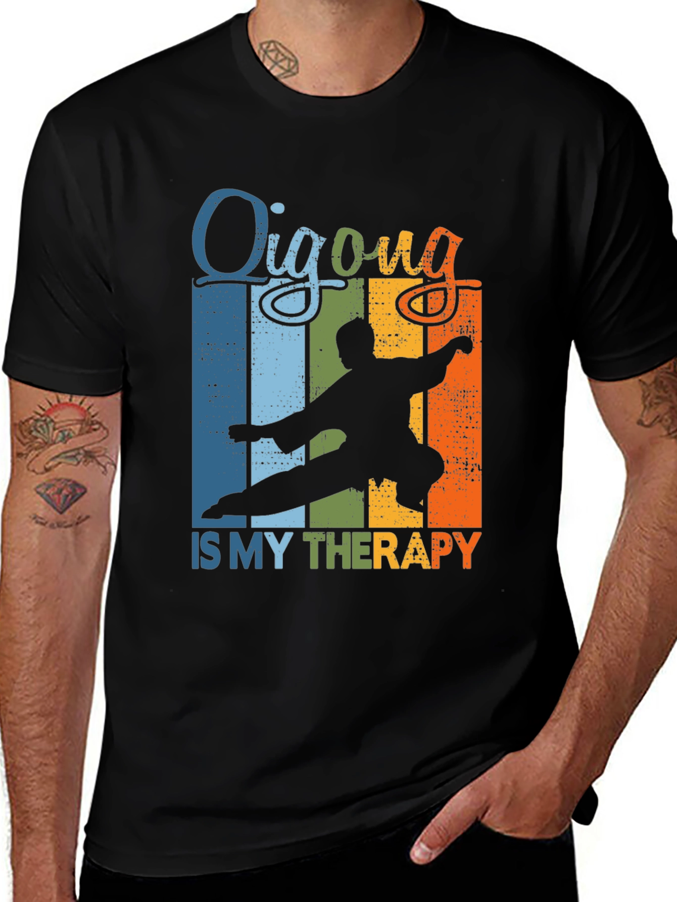 Variant 5 of Qigong Is My Therapy T-Shirt