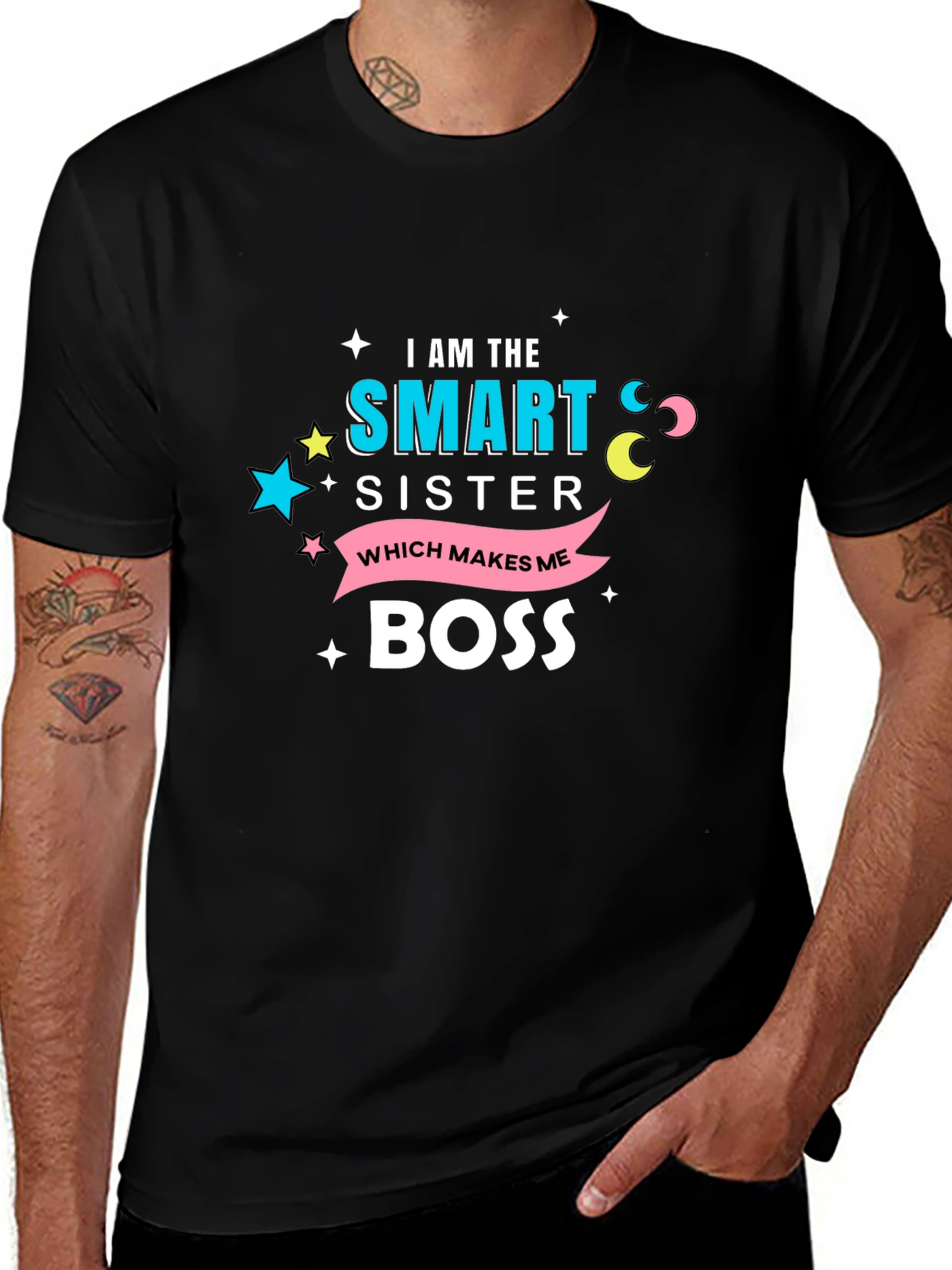 Variant 17 of Smart Sister Boss Graphic Tee