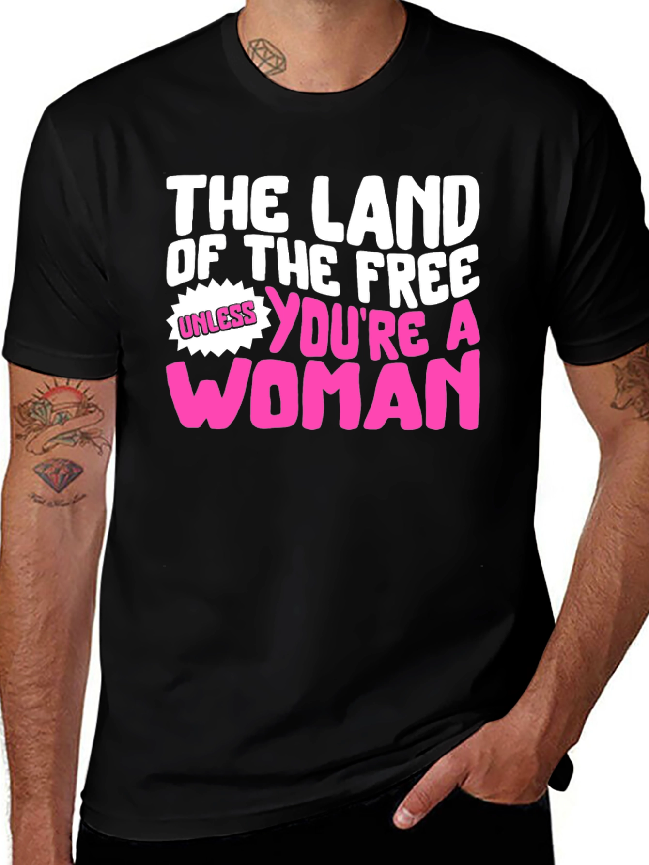 Variant 12 of The Land of the Free Graphic T-Shirt