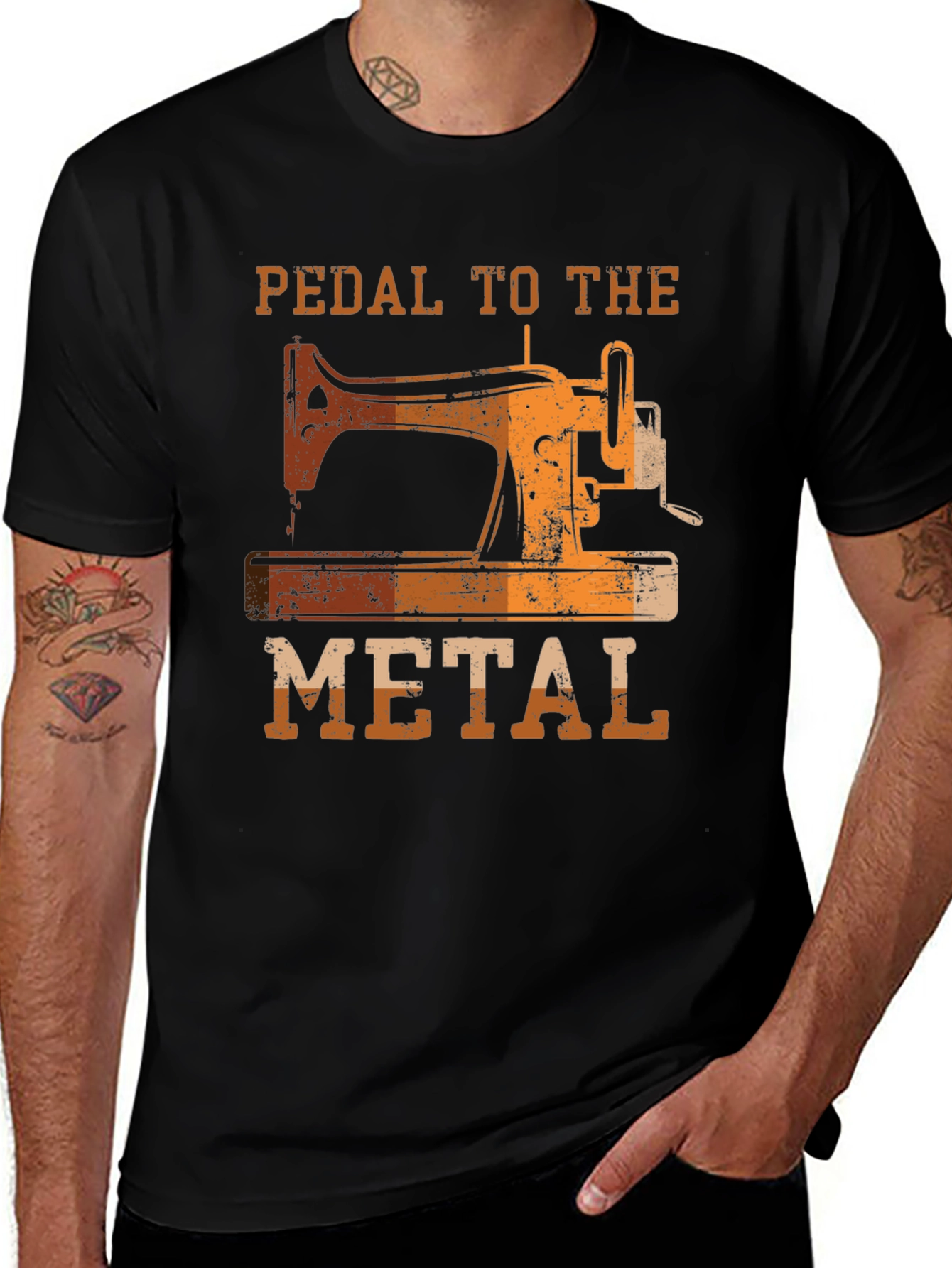 Variant 14 of Pedal to the Metal Sewing T-Shirt