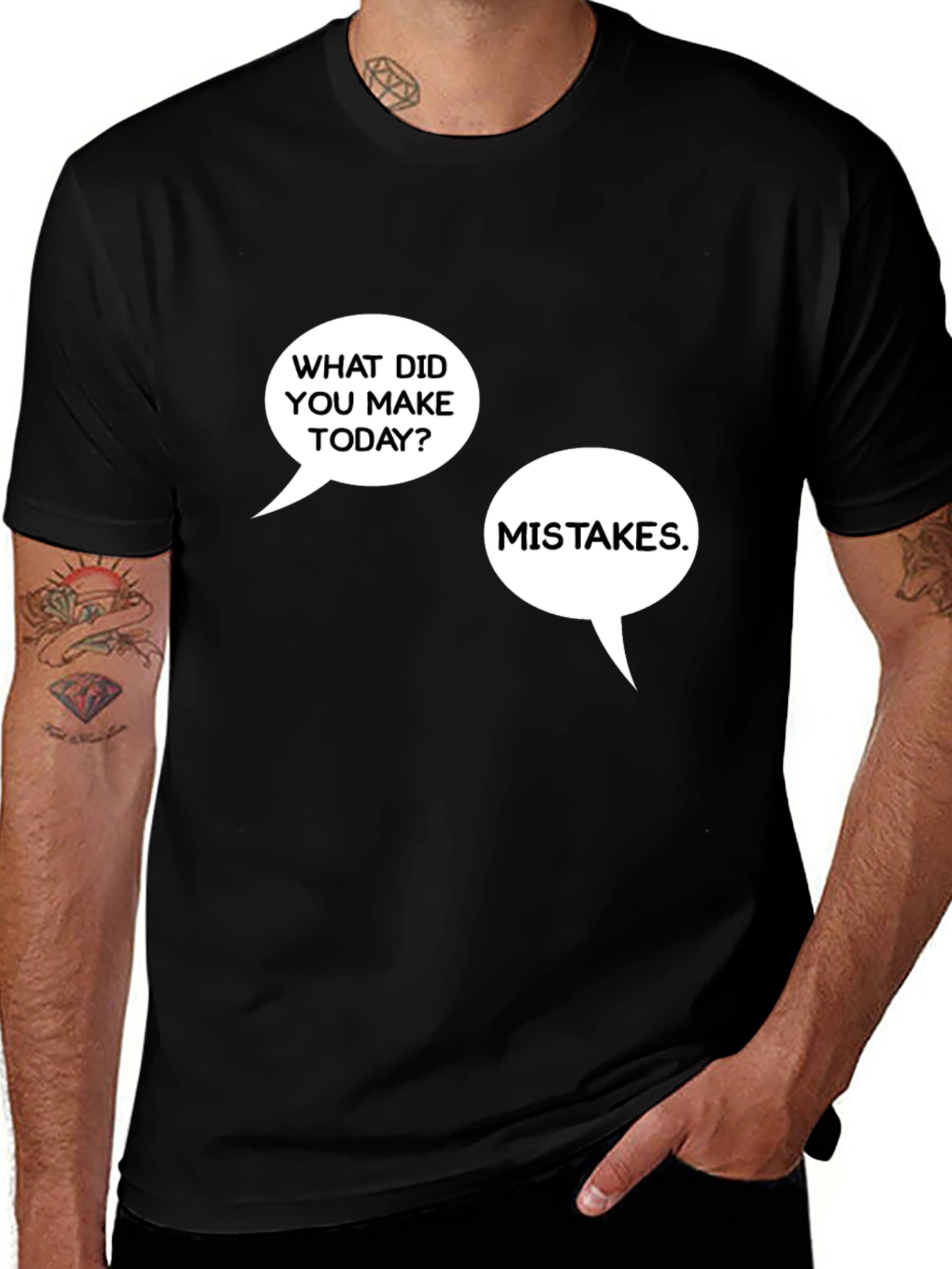 Variant 25 of Funny T-Shirt: What Did You Make Today? Mistakes