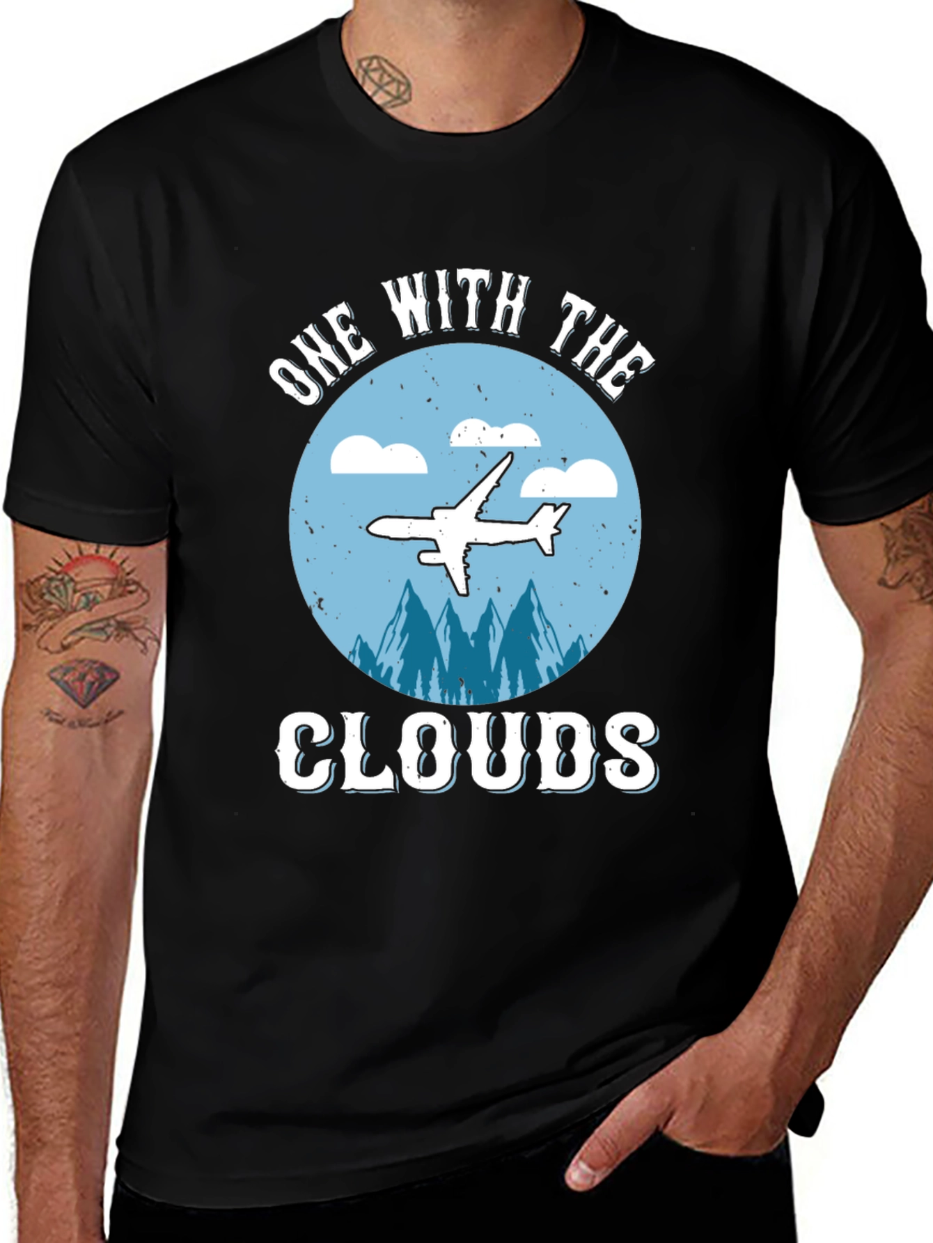 Variant 24 of One With the Clouds Graphic Tee