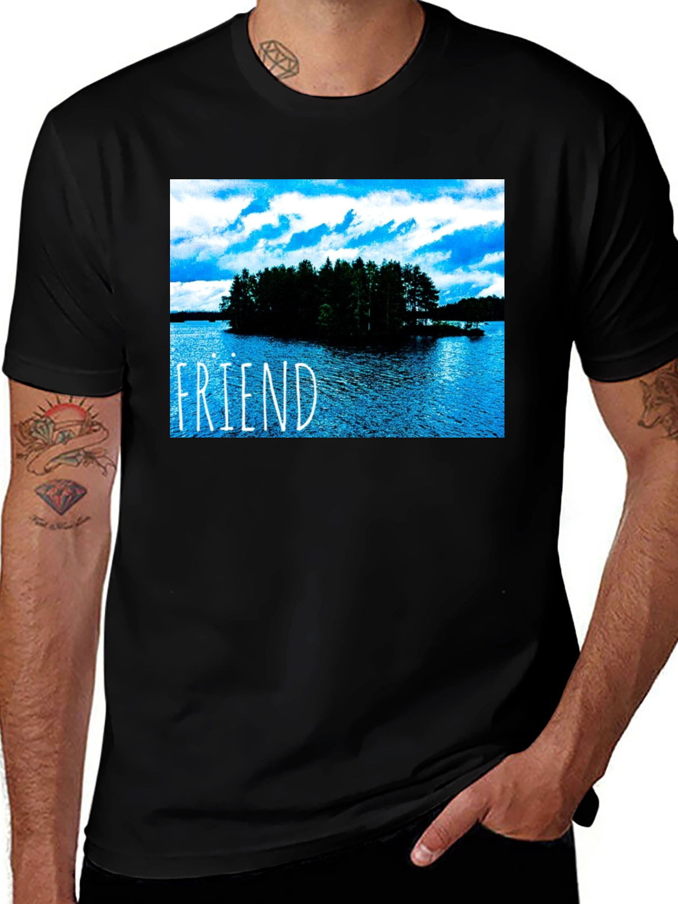 Friend Island T-Shirt - Nature Lover Tee