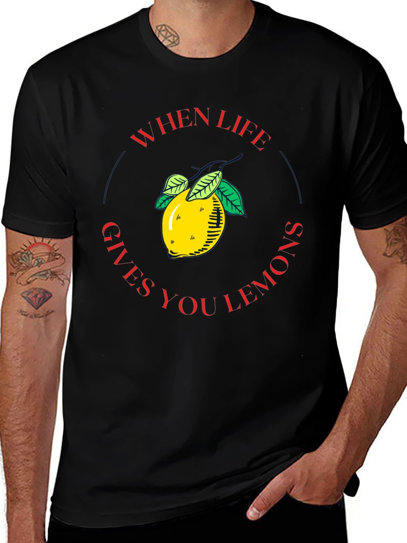 Variant 21 of When Life Gives You Lemons Graphic Tee