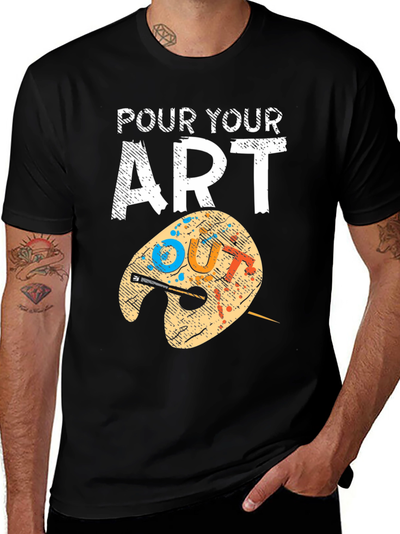 Variant 19 of Pour Your Art Out T-Shirt
