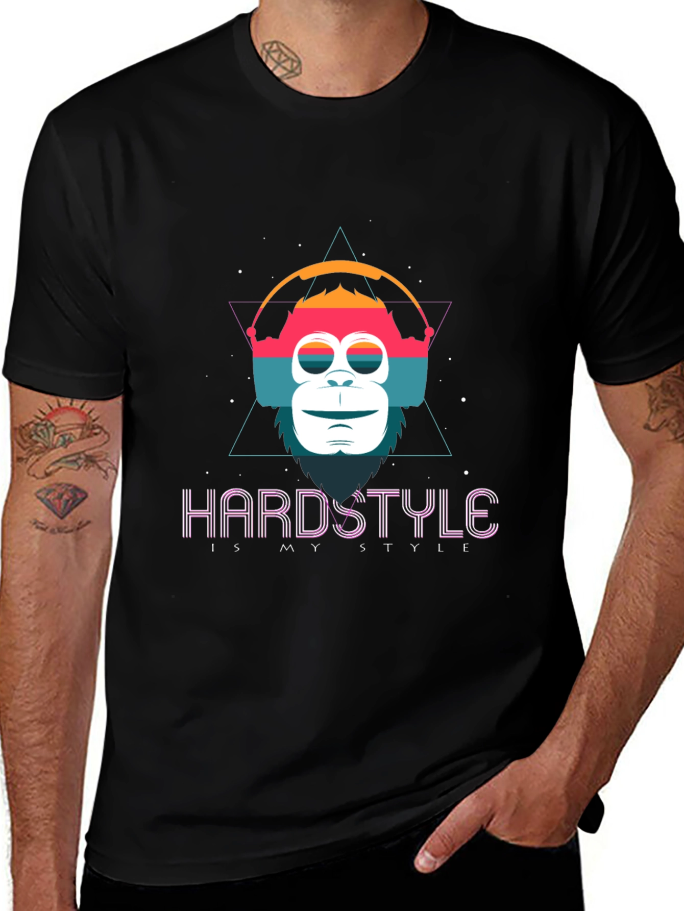 Variant 26 of Hardstyle Is My Style Graphic T-Shirt