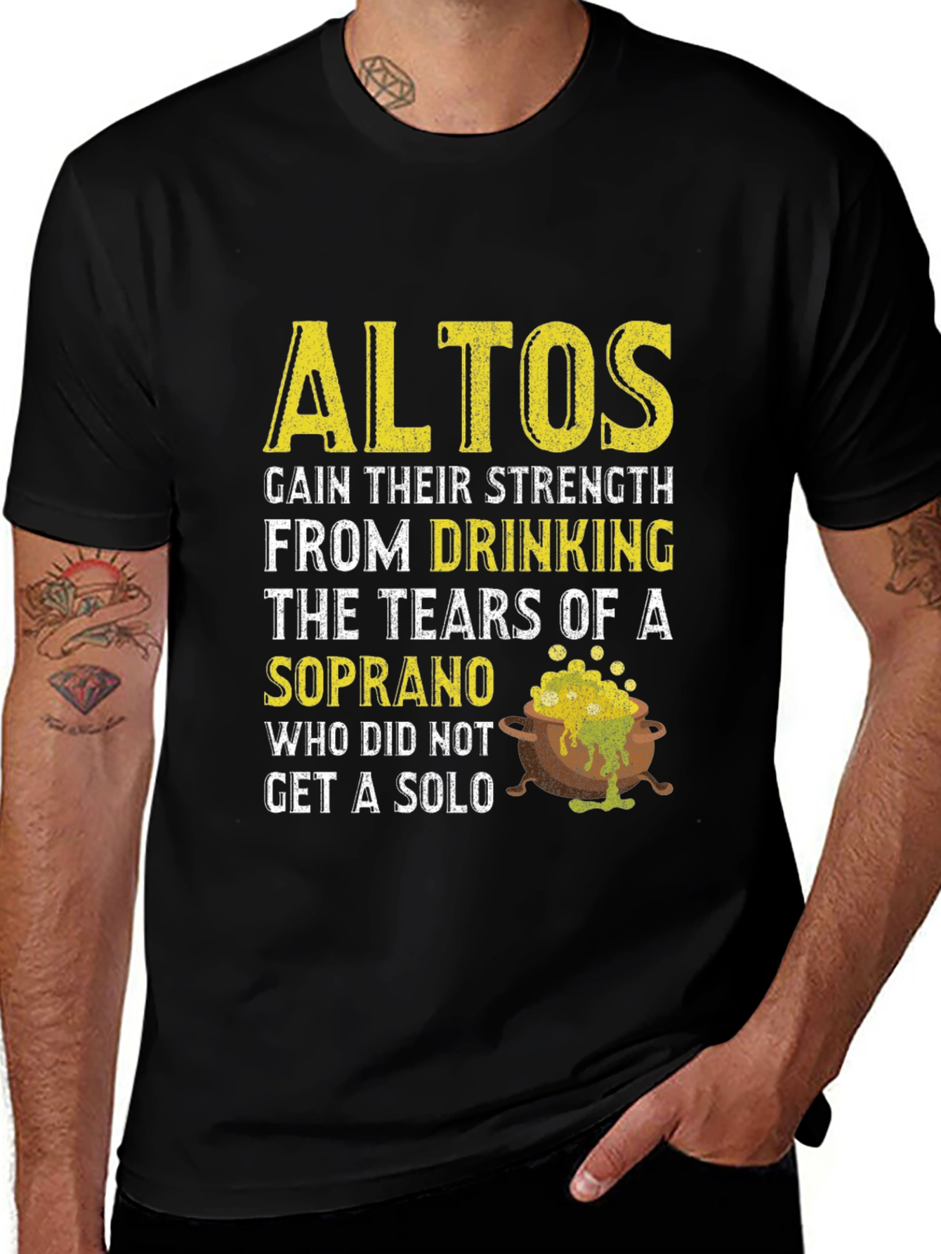 Funny Altos Tears Of Soprano T-Shirt