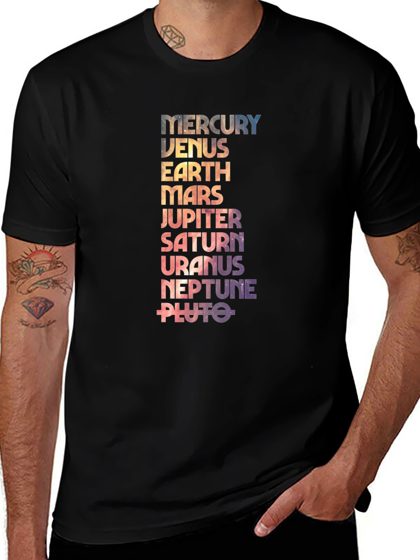 Variant 7 of Planets T-Shirt - Solar System Graphic Tee