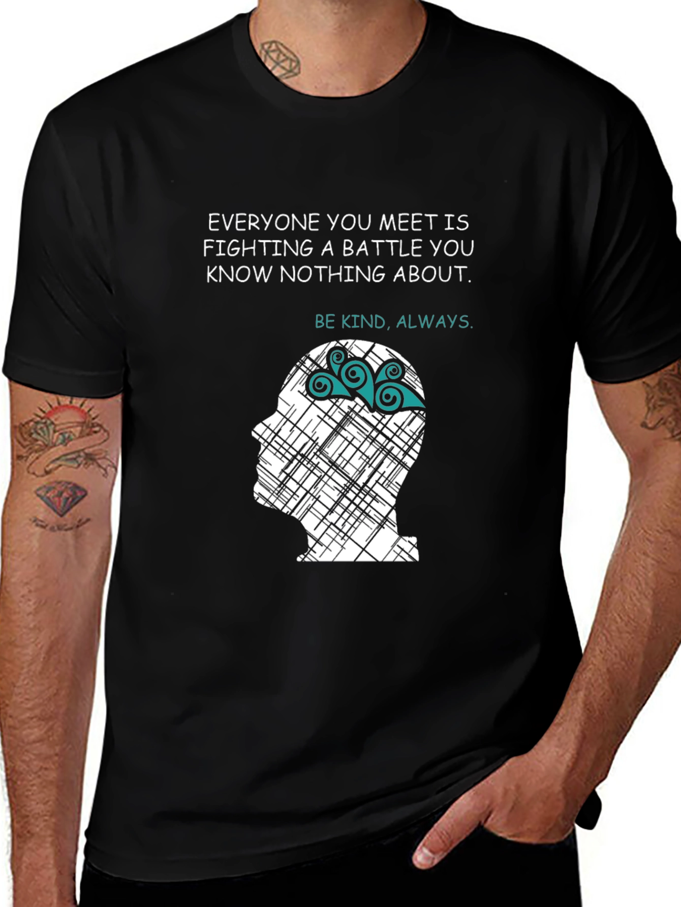 Variant 27 of Kindness T-Shirt - Mental Health Awareness Tee