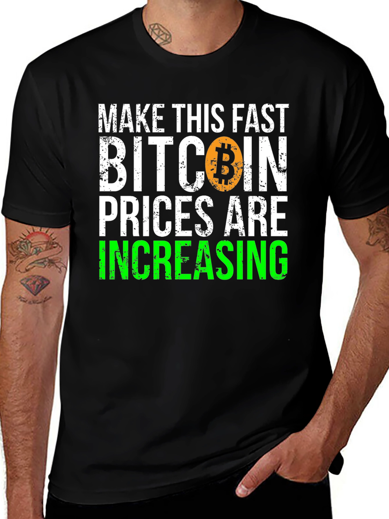 Bitcoin Prices Increasing T-Shirt