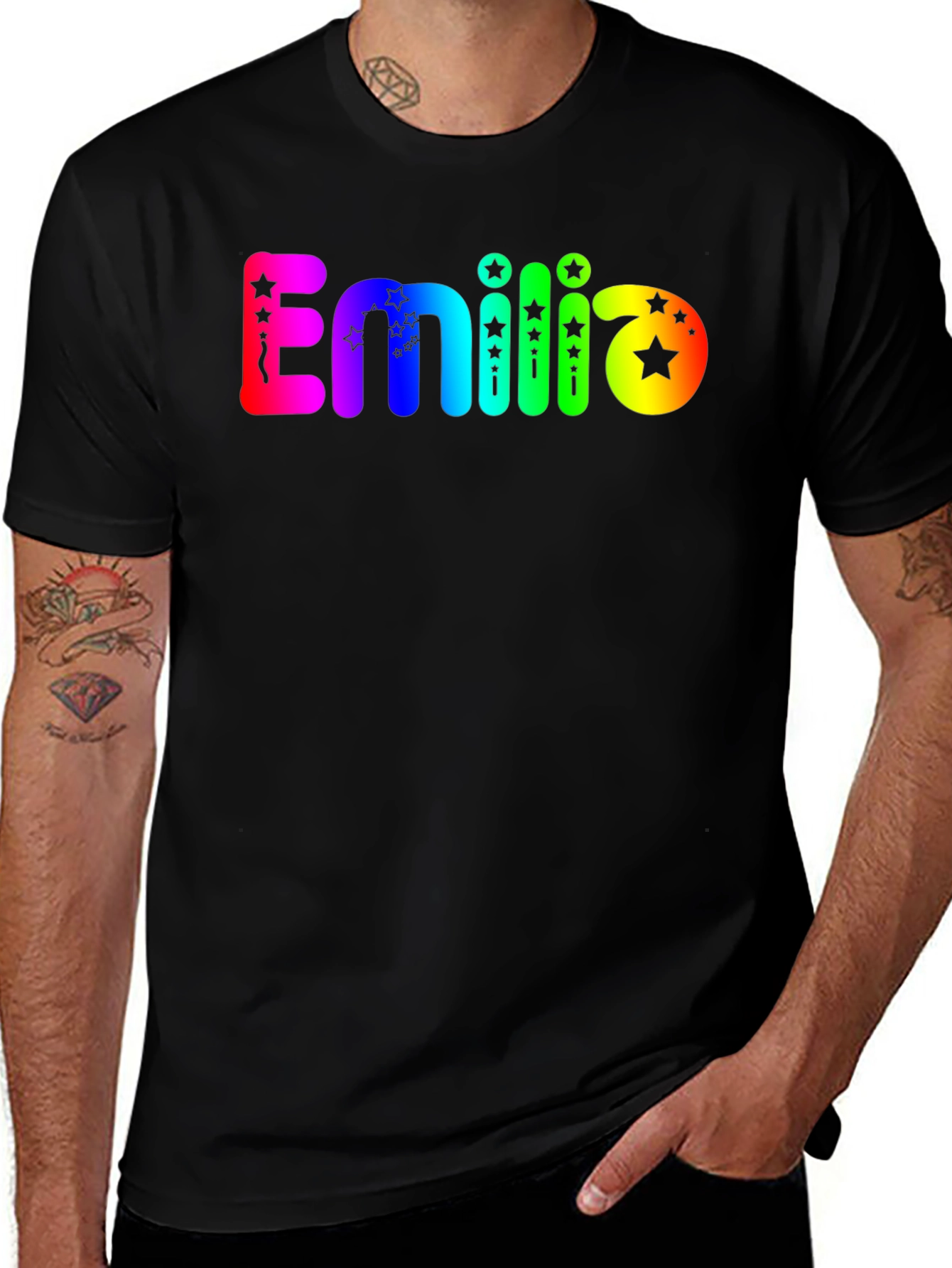 Variant 20 of Emilia Rainbow Star T-Shirt