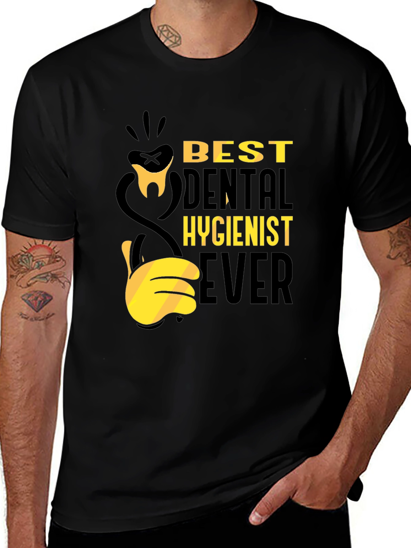 Variant 3 of Best Dental Hygienist Ever T-Shirt