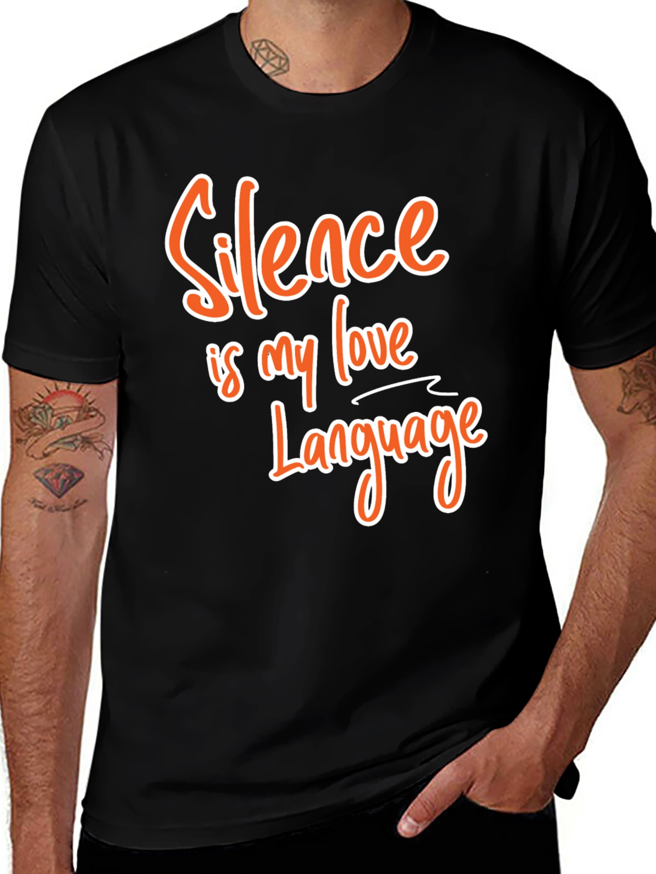 Silence is My Love Language T-Shirt