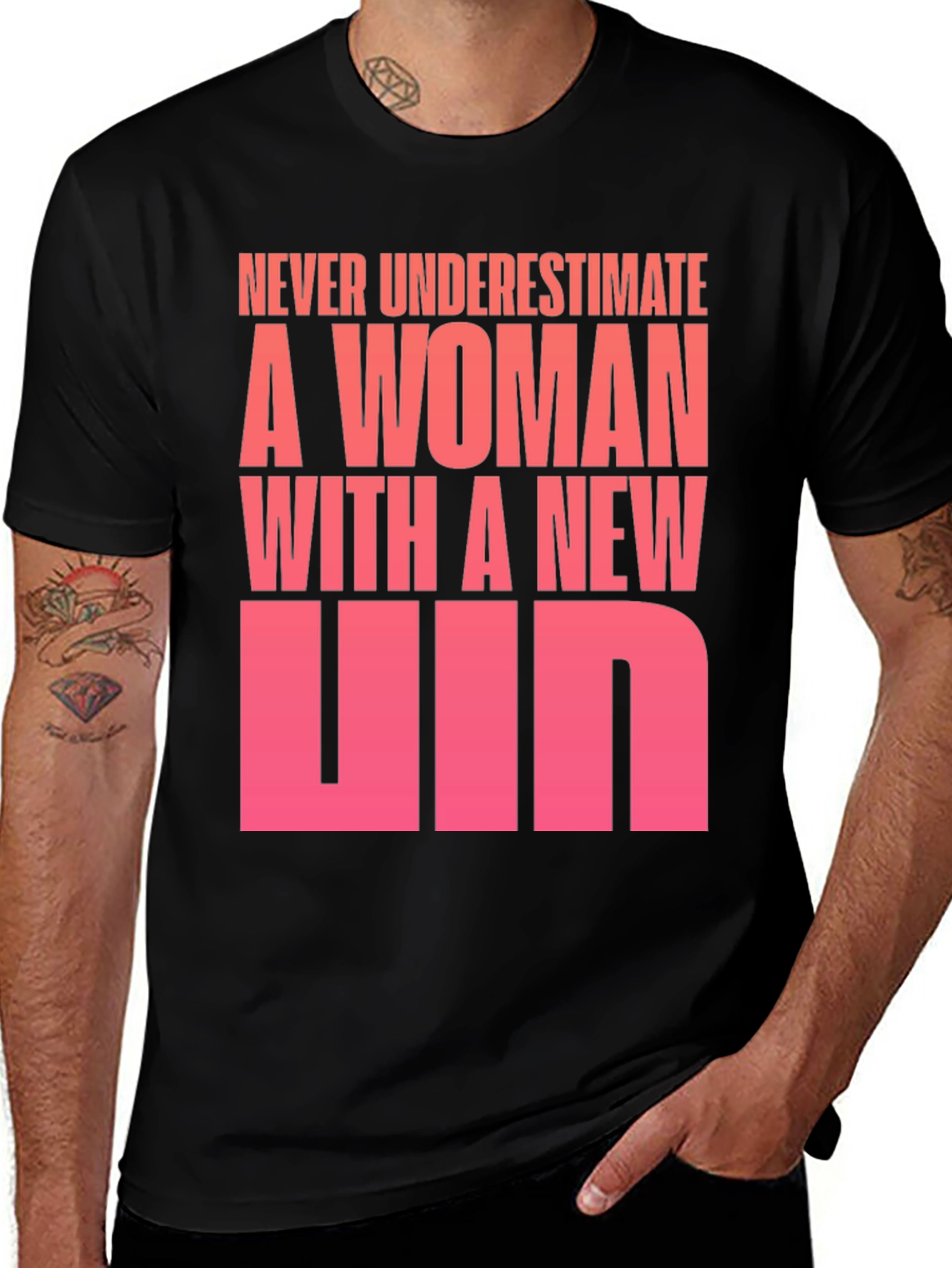 Variant 5 of Woman With a New VIN T-Shirt - Humorous Gift