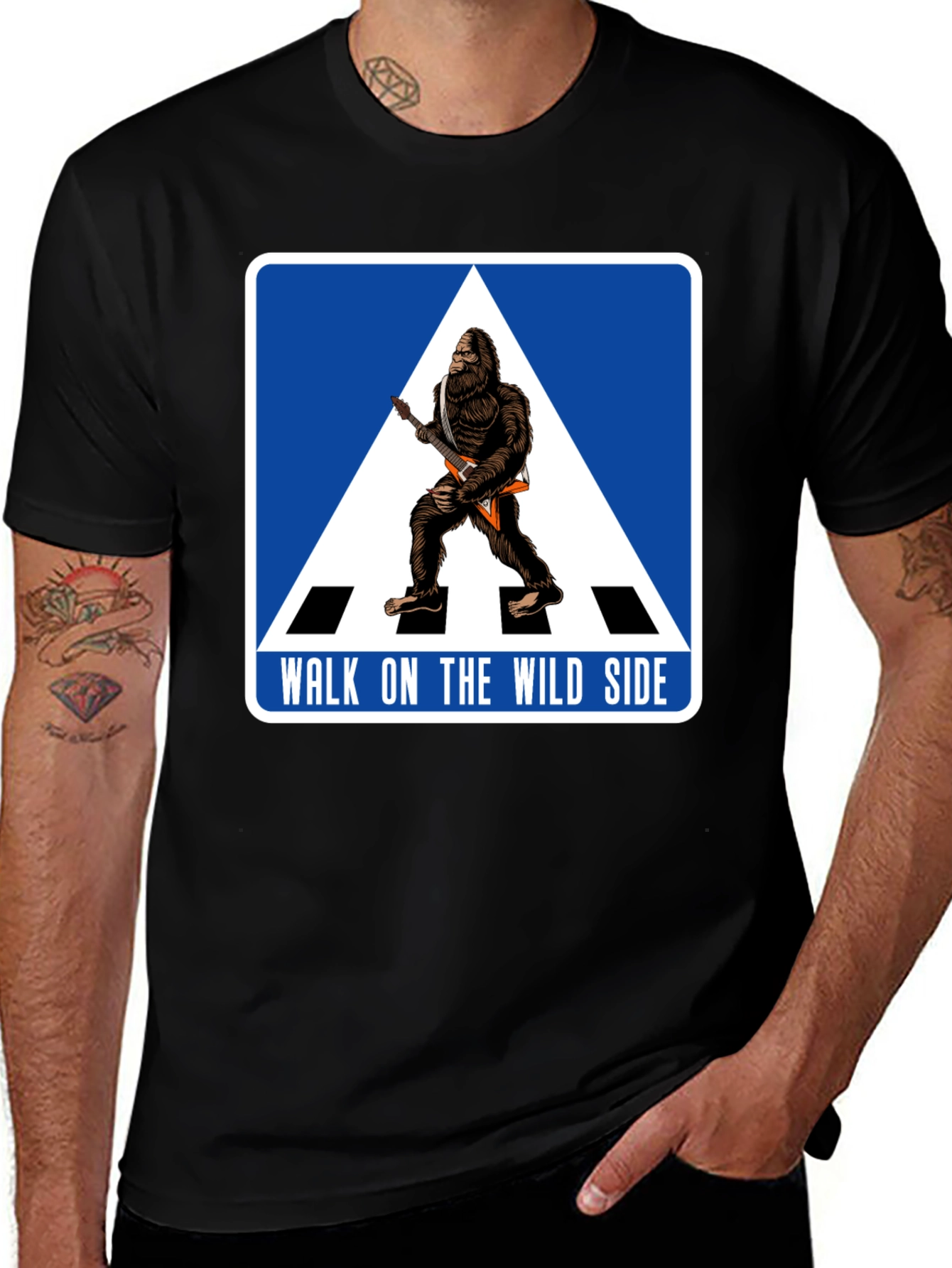 Variant 21 of Walk on the Wild Side Bigfoot T-Shirt