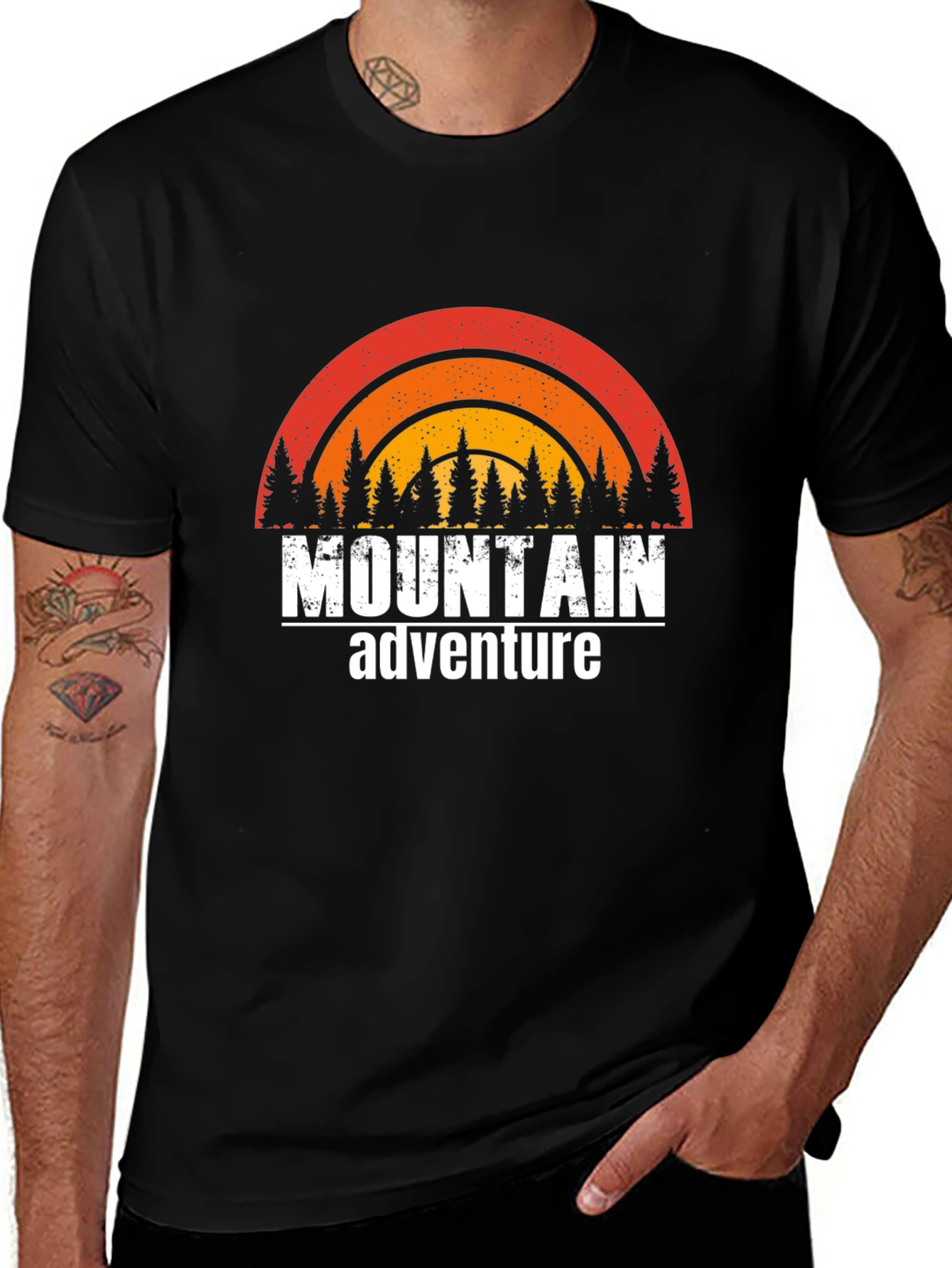 Variant 29 of Mountain Adventure T-Shirt - Nature Lover Tee