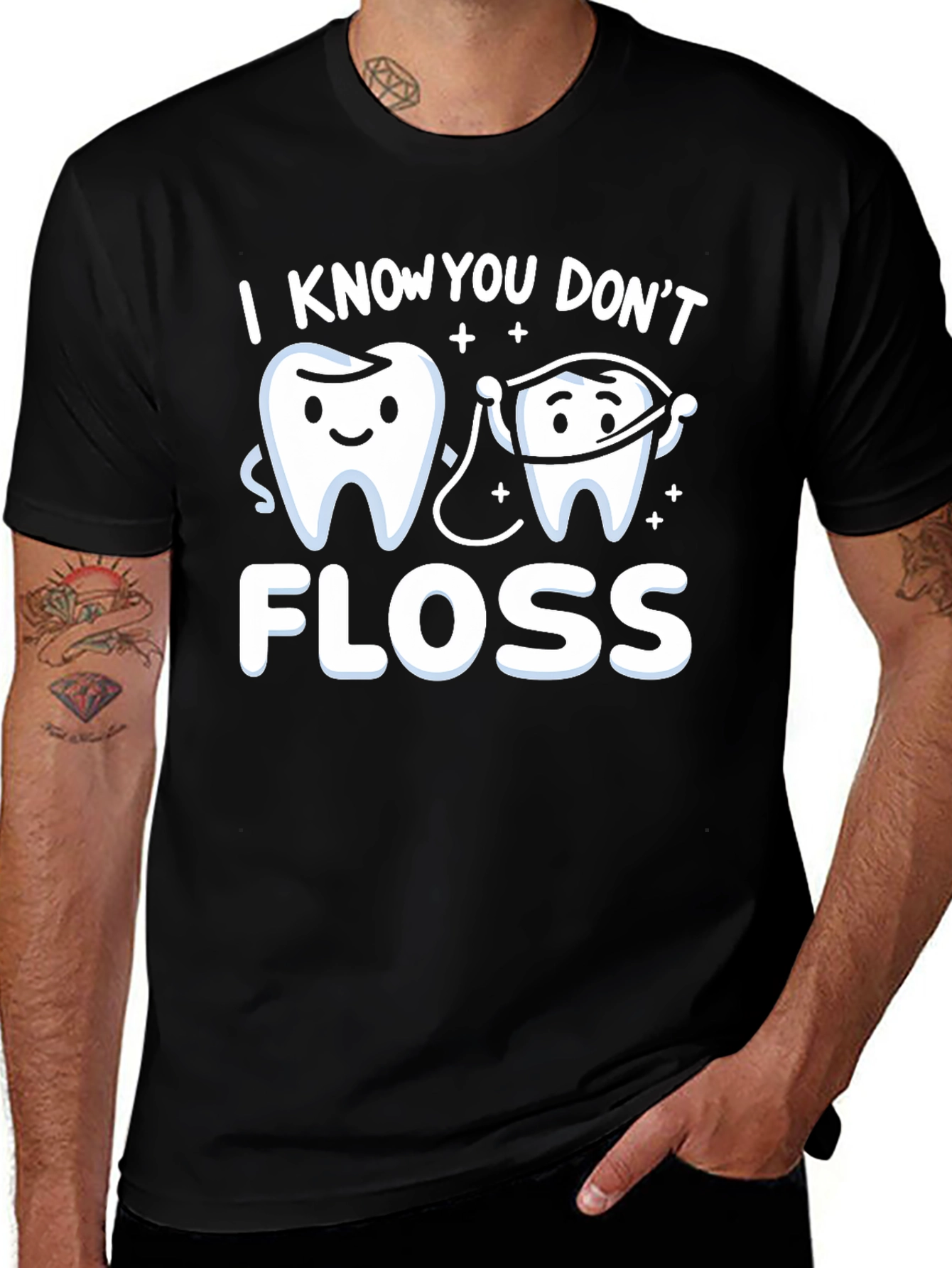 Variant 18 of I Know You Don't Floss T-Shirt