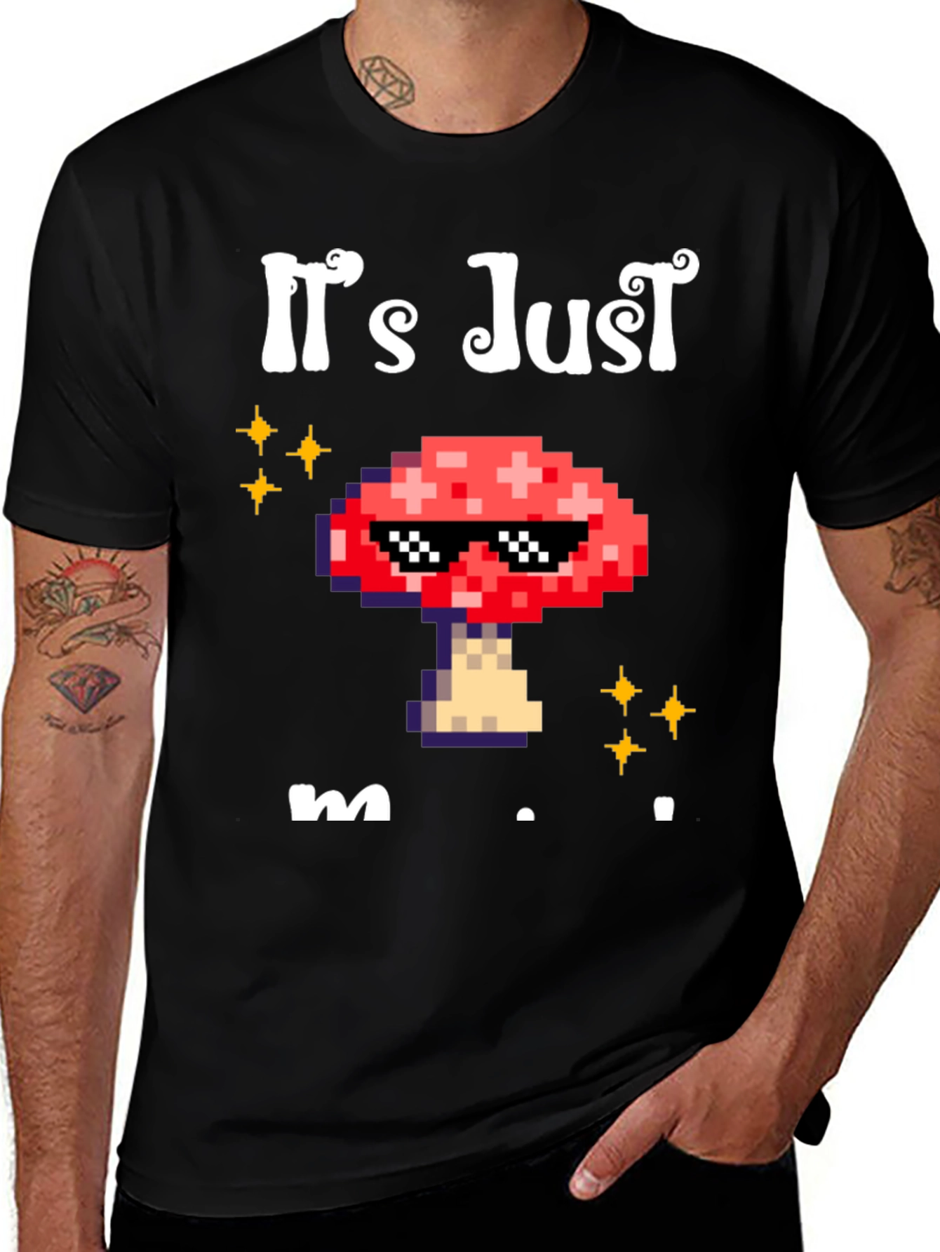 Variant 20 of It's Just Mushroom T-Shirt